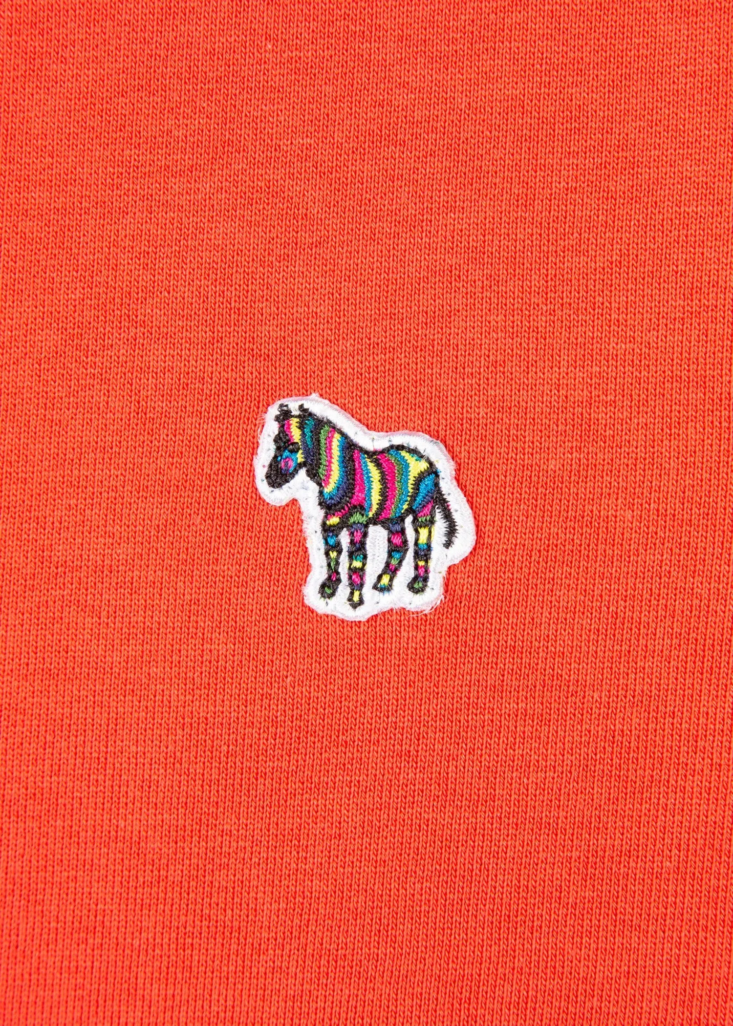PAUL SMITH Sweatshirt Reg Fit Zebra Logo - Orange - Image 2
