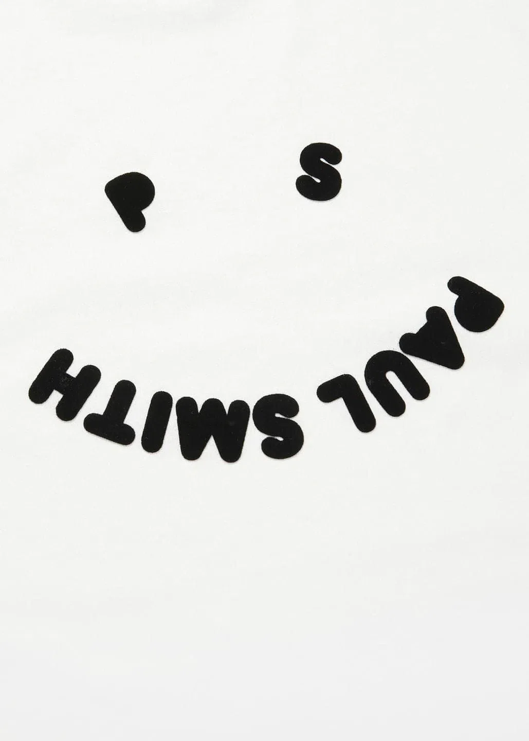PAUL SMITH Tshirt SS Happy - White - Image 2