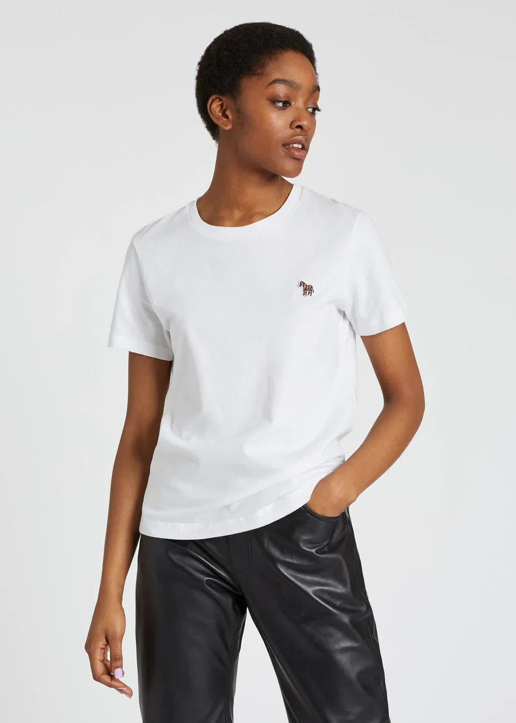 PAUL SMITH Tshirt SS Women Zebra Logo - White - Image 3