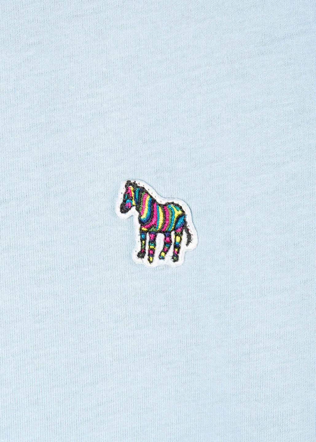 PAUL SMITH Tshirt SS Zebra Logo - Light Blue - Image 2