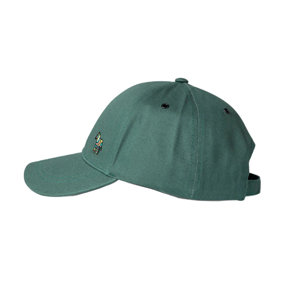 PAUL SMITH Zebra Logo Baseball Cap - Green - Image 3