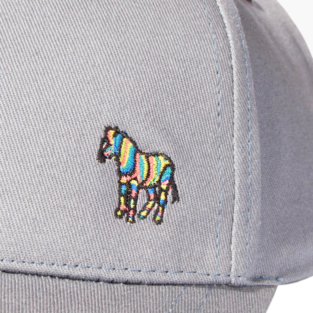 PAUL SMITH Zebra Logo Baseball Cap - Grey - Image 3