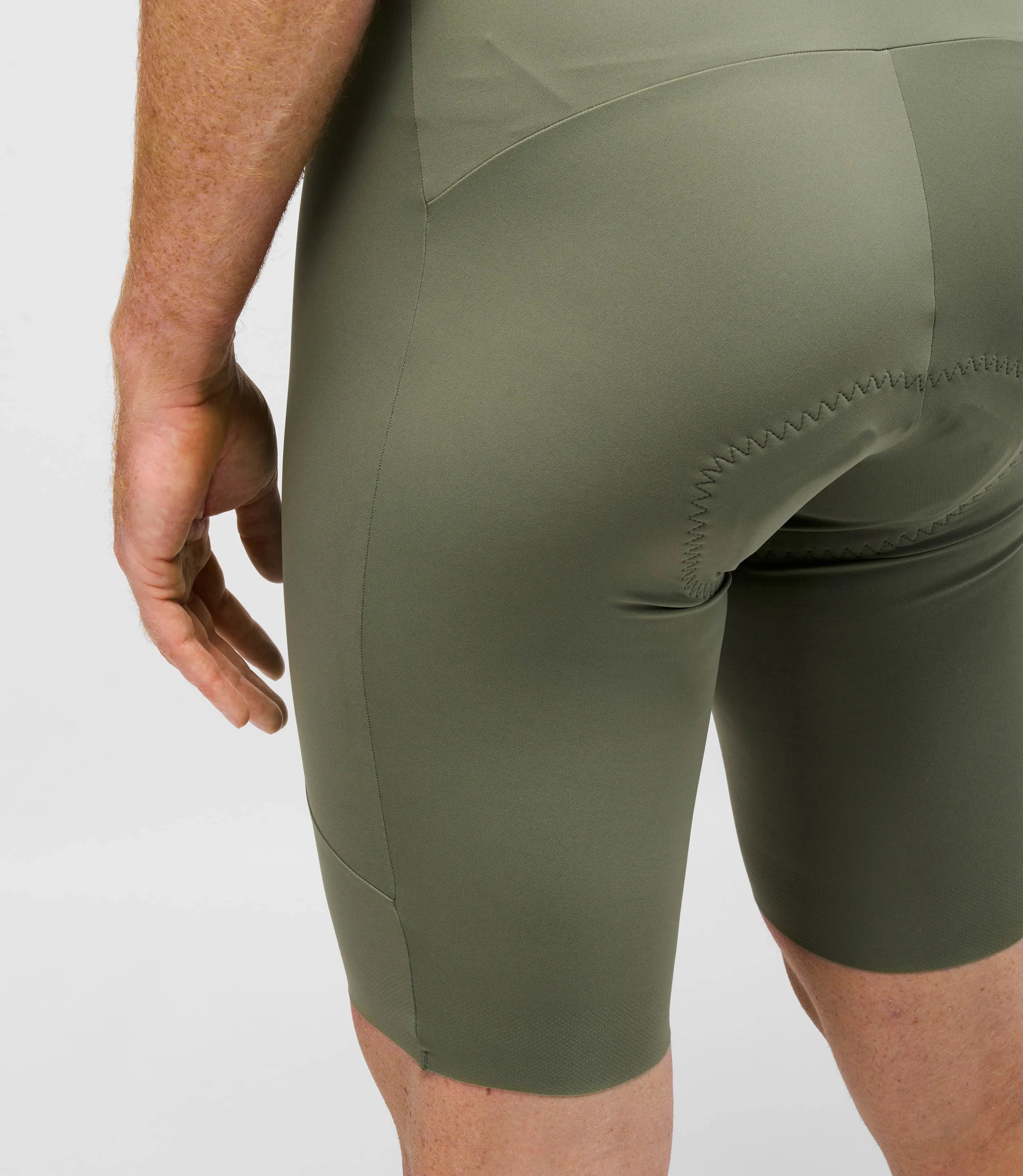 PEDALED Element Lightweight Bib Shorts - Green - Image 10