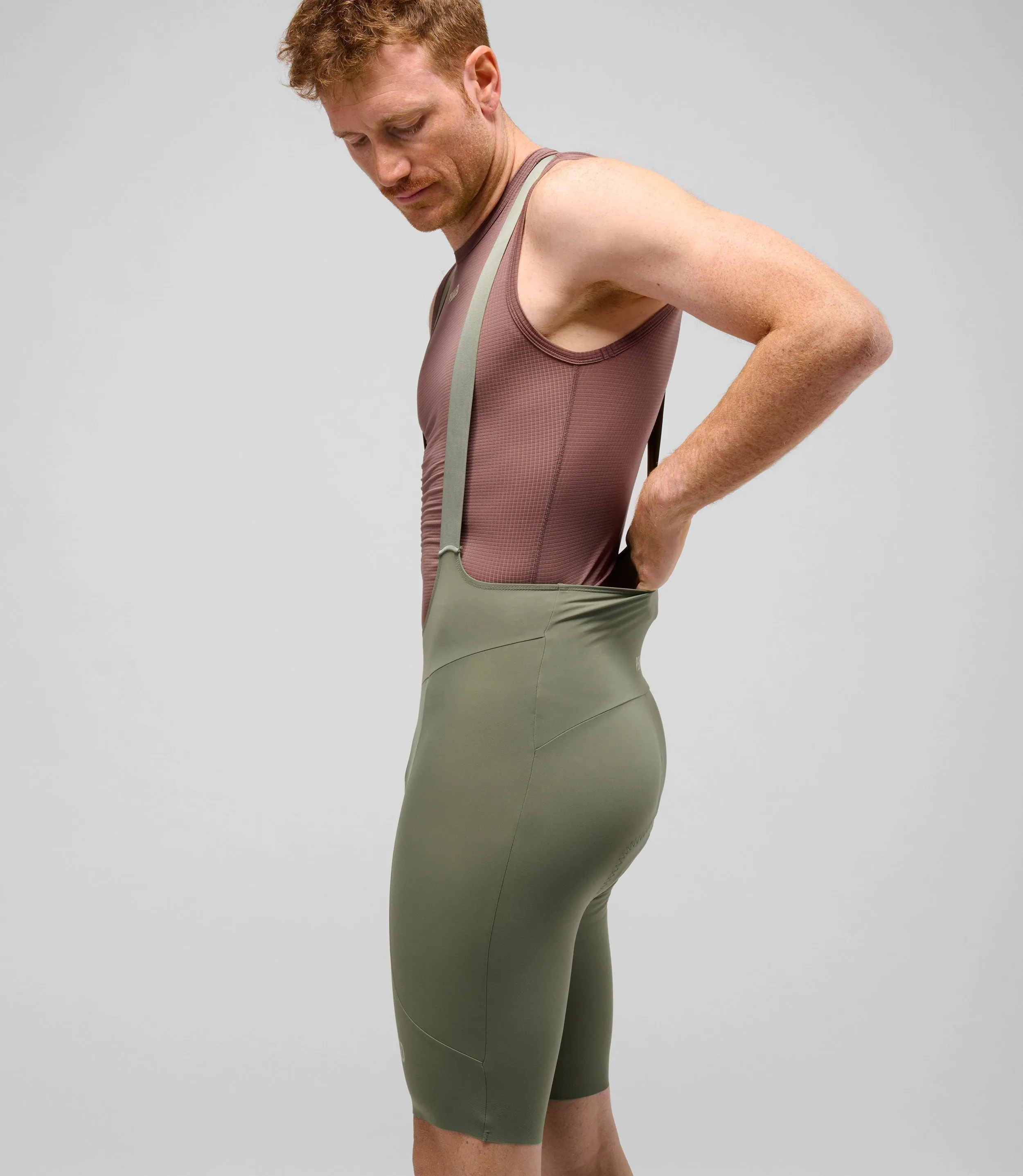 PEDALED Element Lightweight Bib Shorts - Green - Image 12