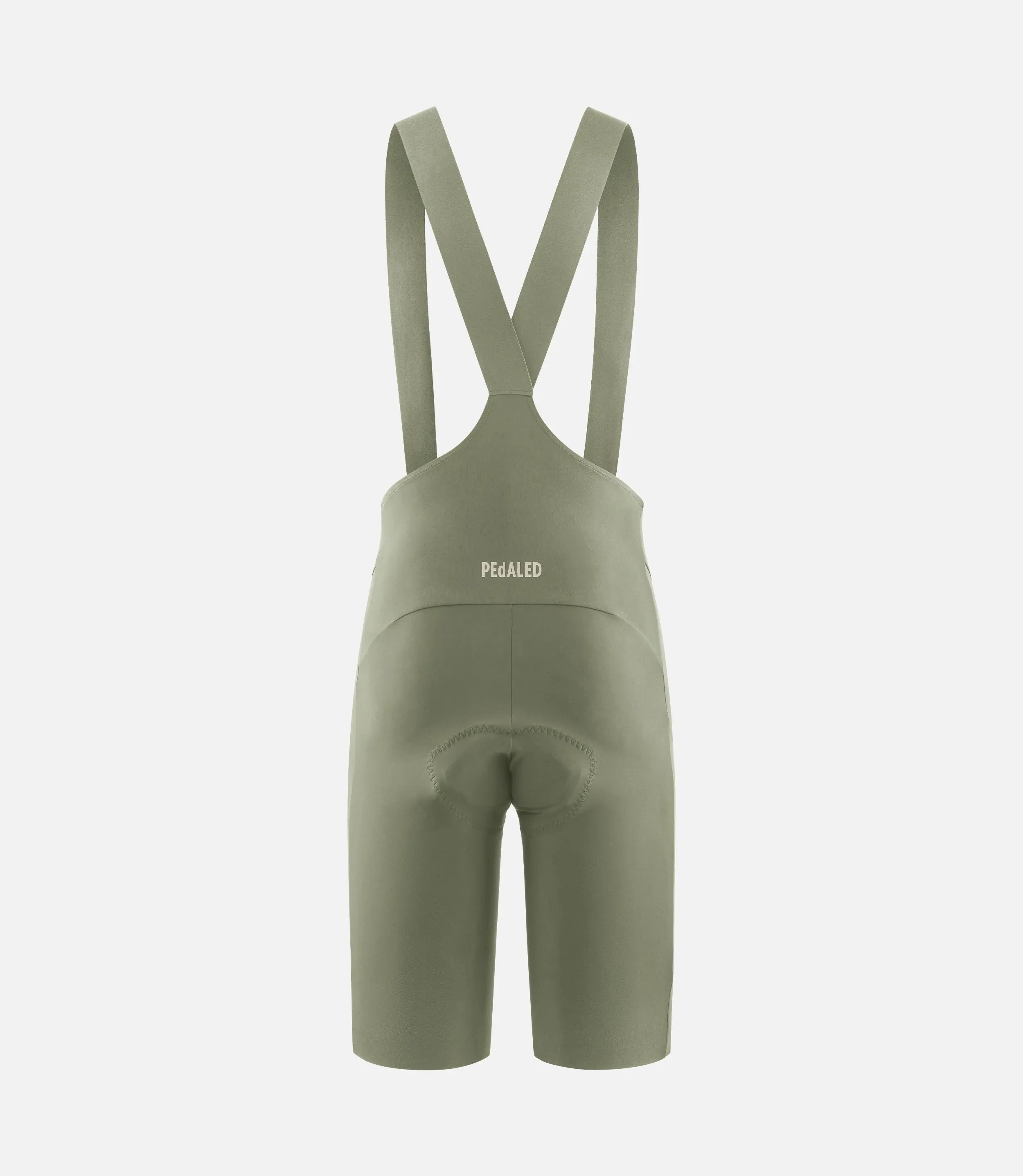 PEDALED Element Lightweight Bib Shorts - Green - Image 3