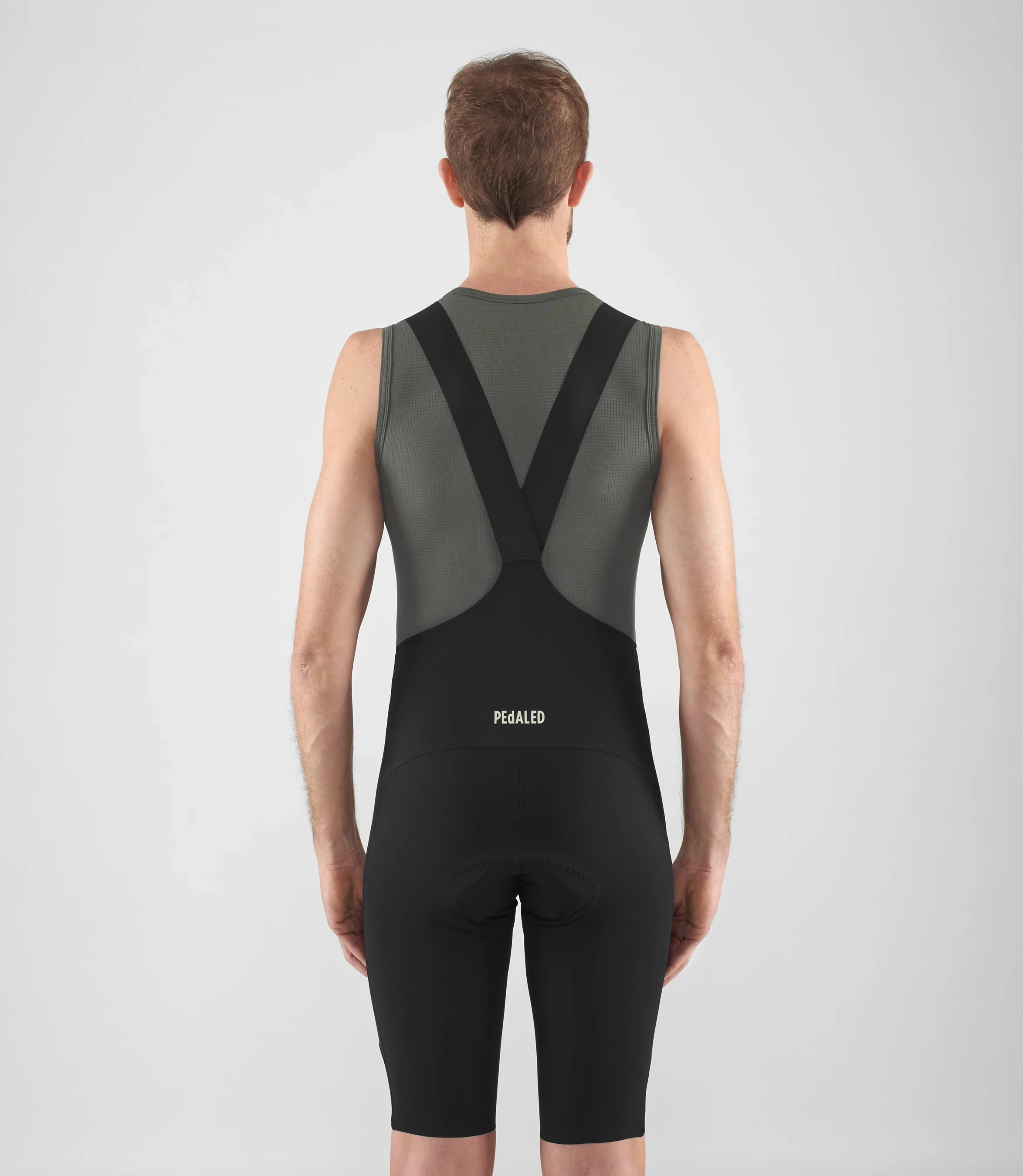 PEDALED Element Lightweight Cycling Bib Shorts - Black - Image 3