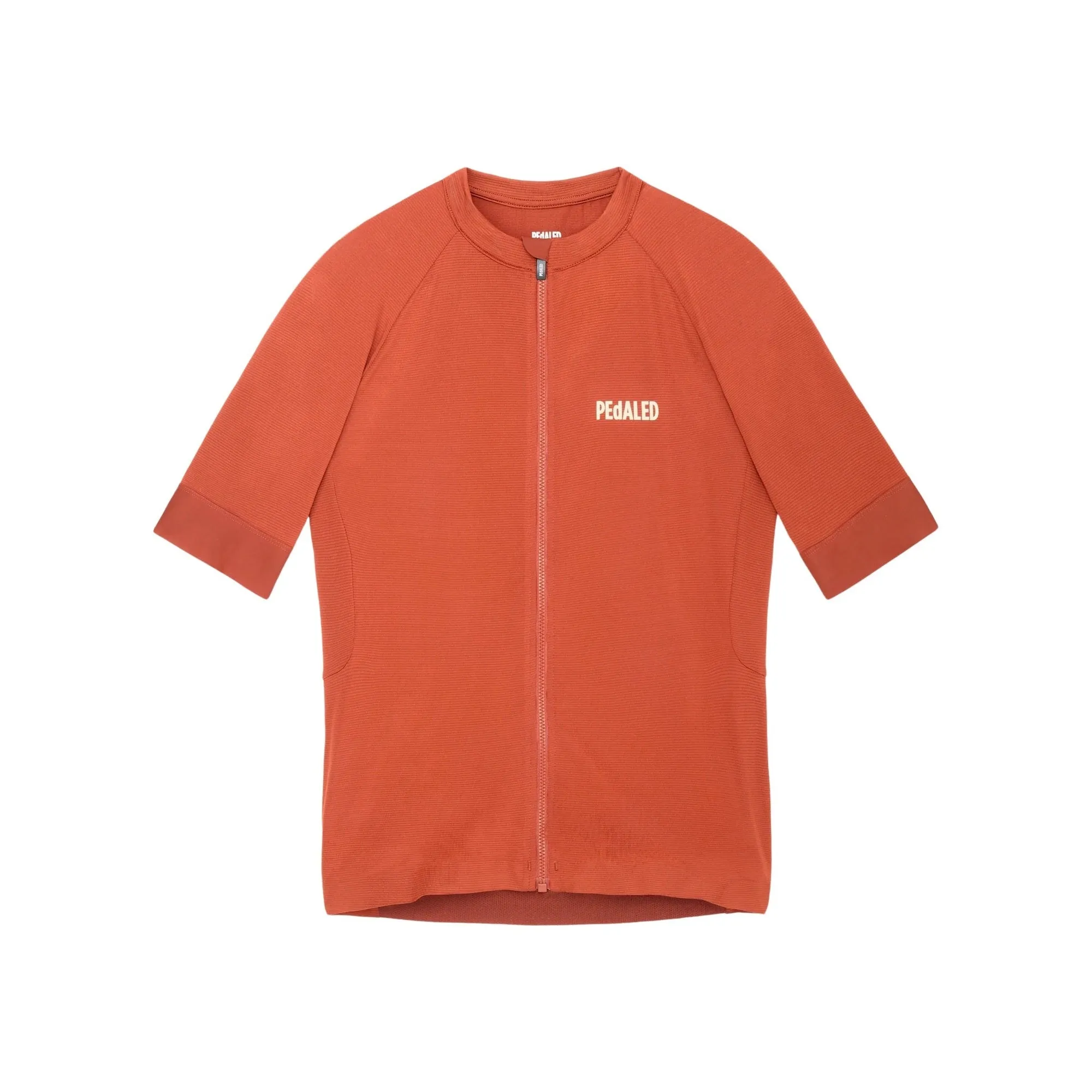 PEDALED Element Lightweight Cycling Women Jersey - Brick Red
