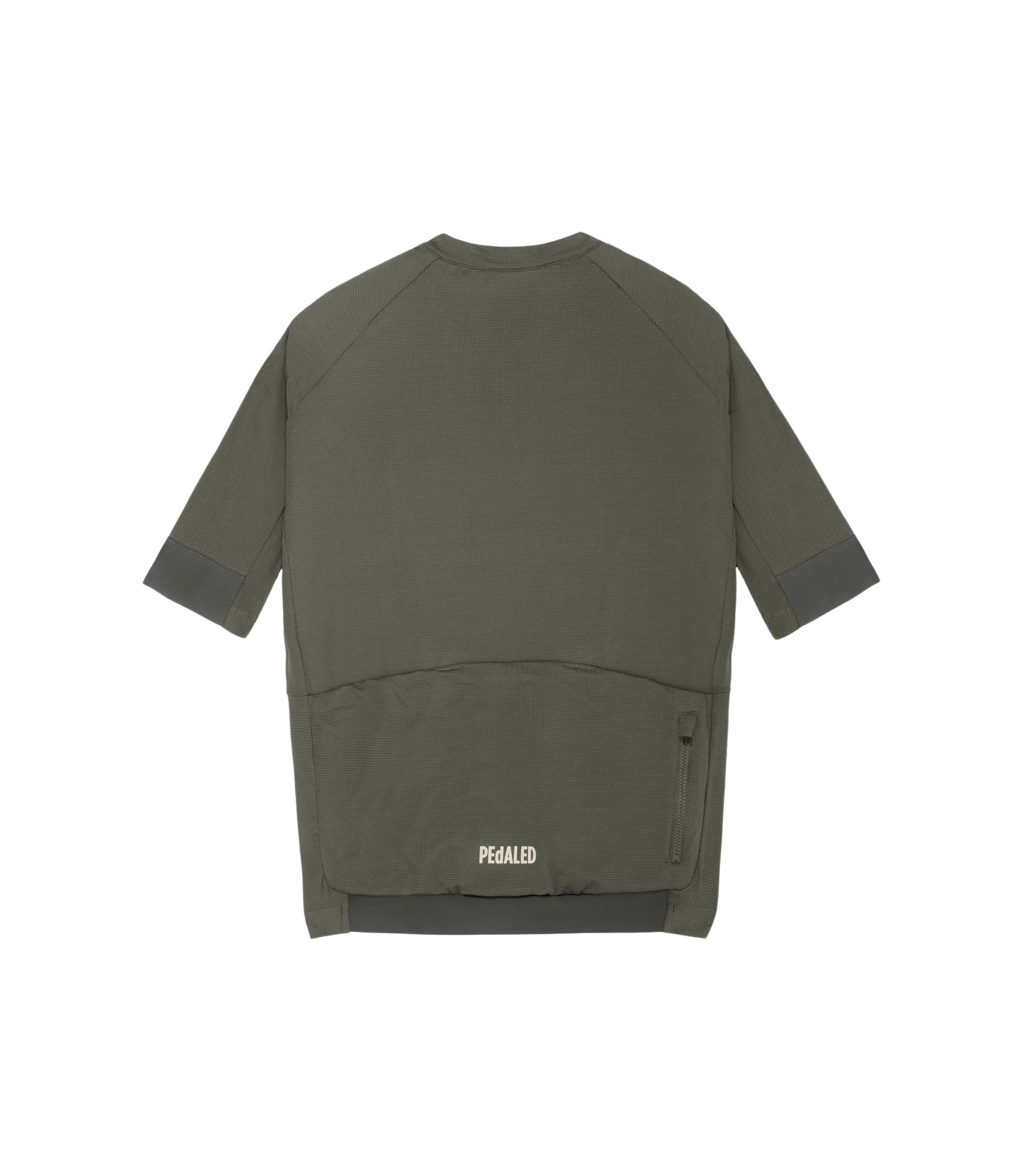 PEDALED Element Lightweight Cycling Jersey - Dark Green - Image 2
