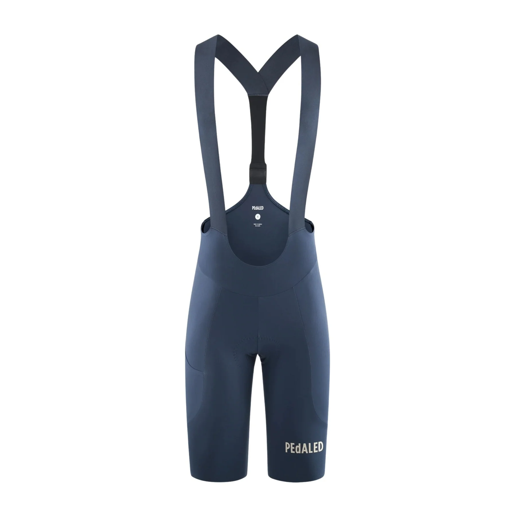 PEDALED Element Lightweight Cycling Women Bib Shorts - Dark Navy - Image 2