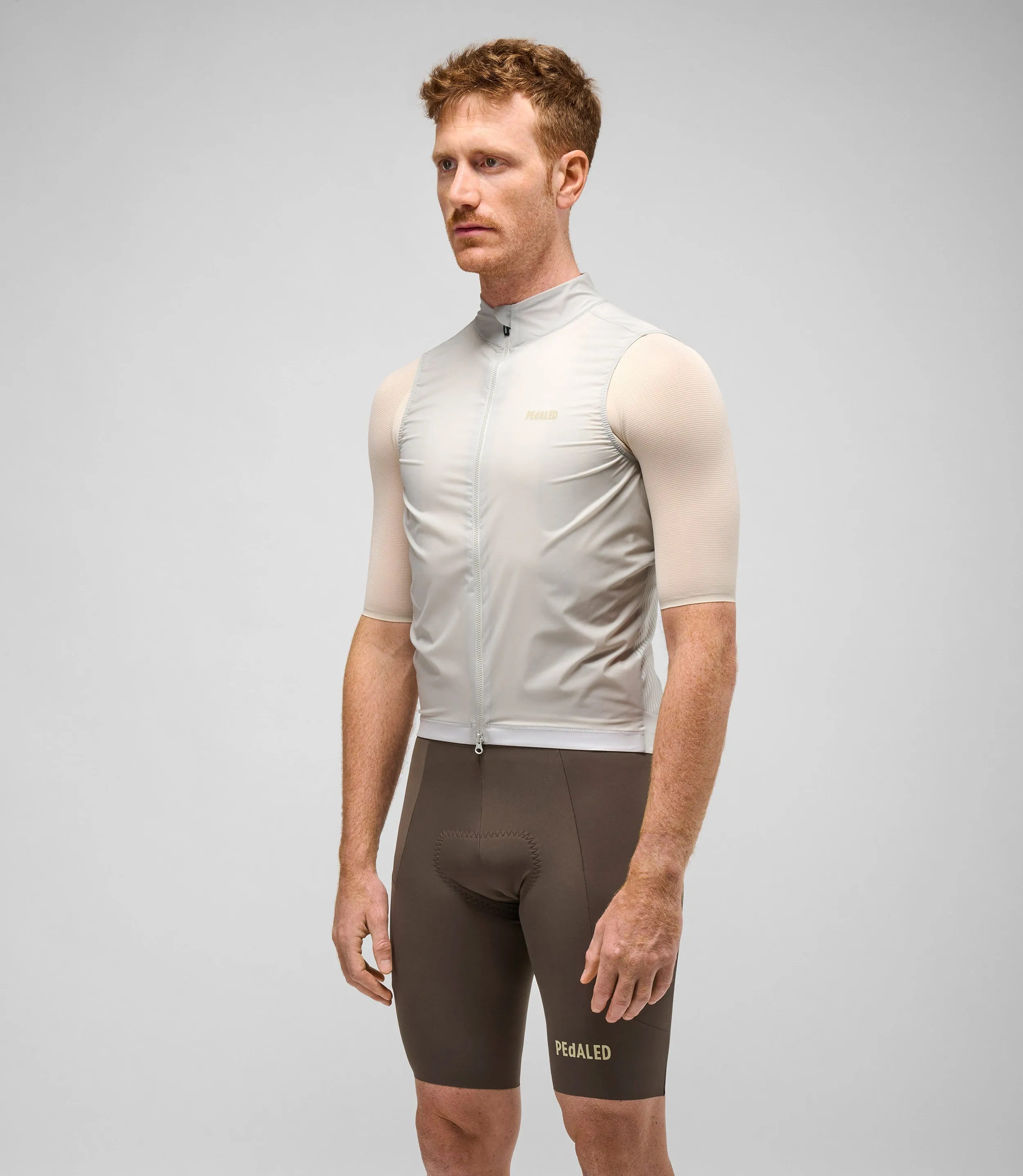 PEDALED Element Lightweight Windproof Vest - Grey - Image 2