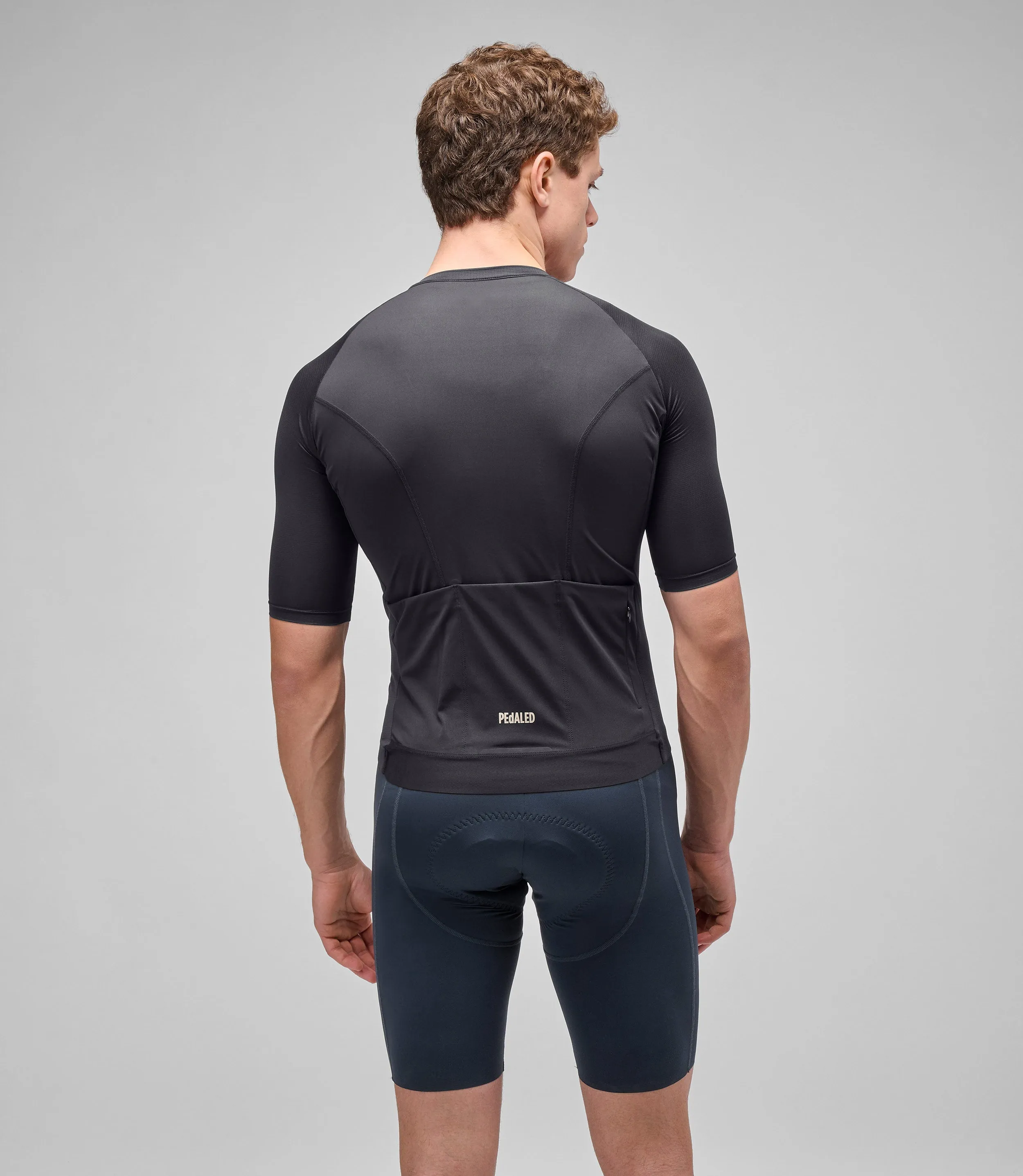 PEDALED Element Mesh Jersey - Black - Image 4