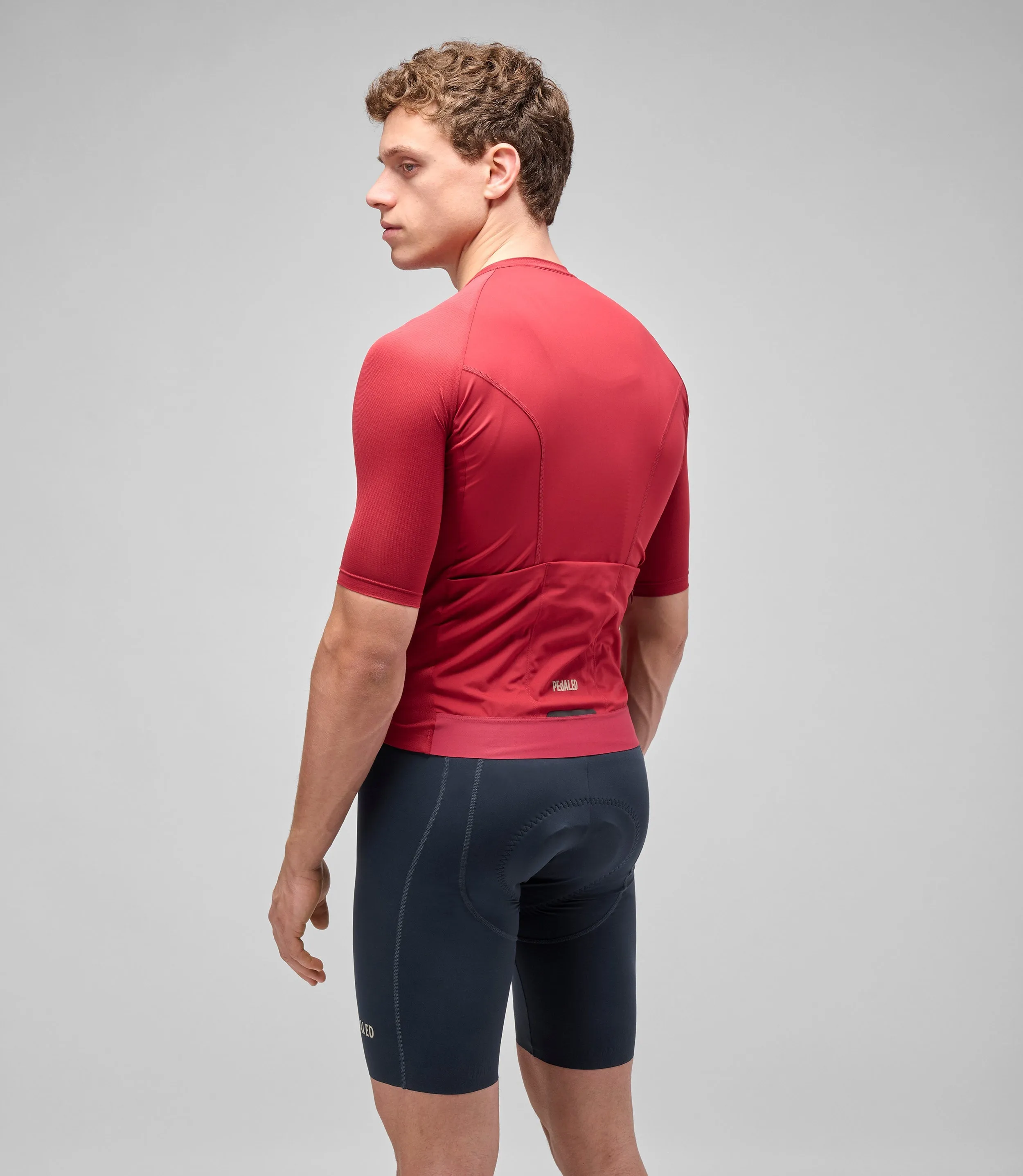 PEDALED Element Mesh Jersey - Red - Image 4