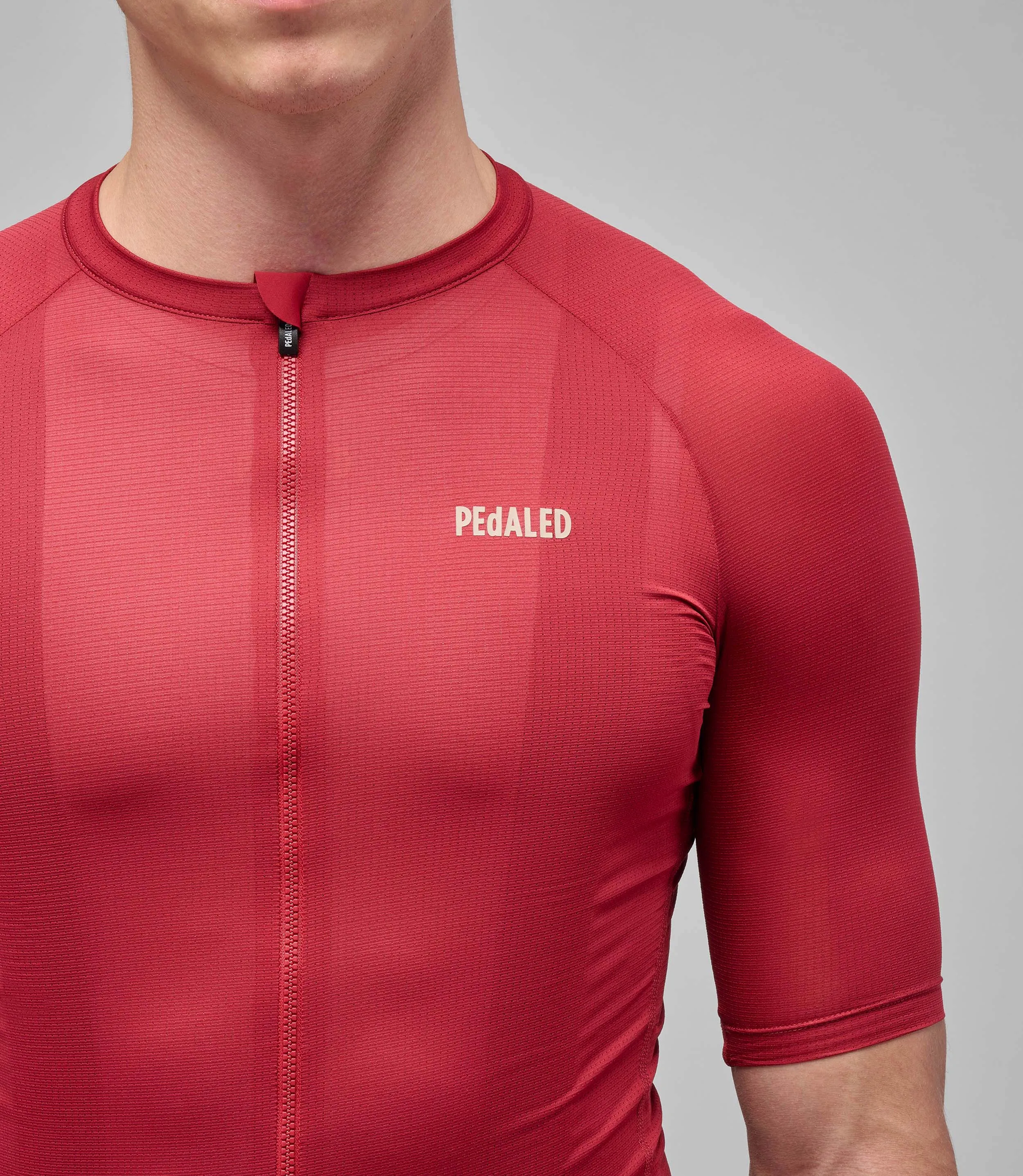 PEDALED Element Mesh Jersey - Red - Image 5