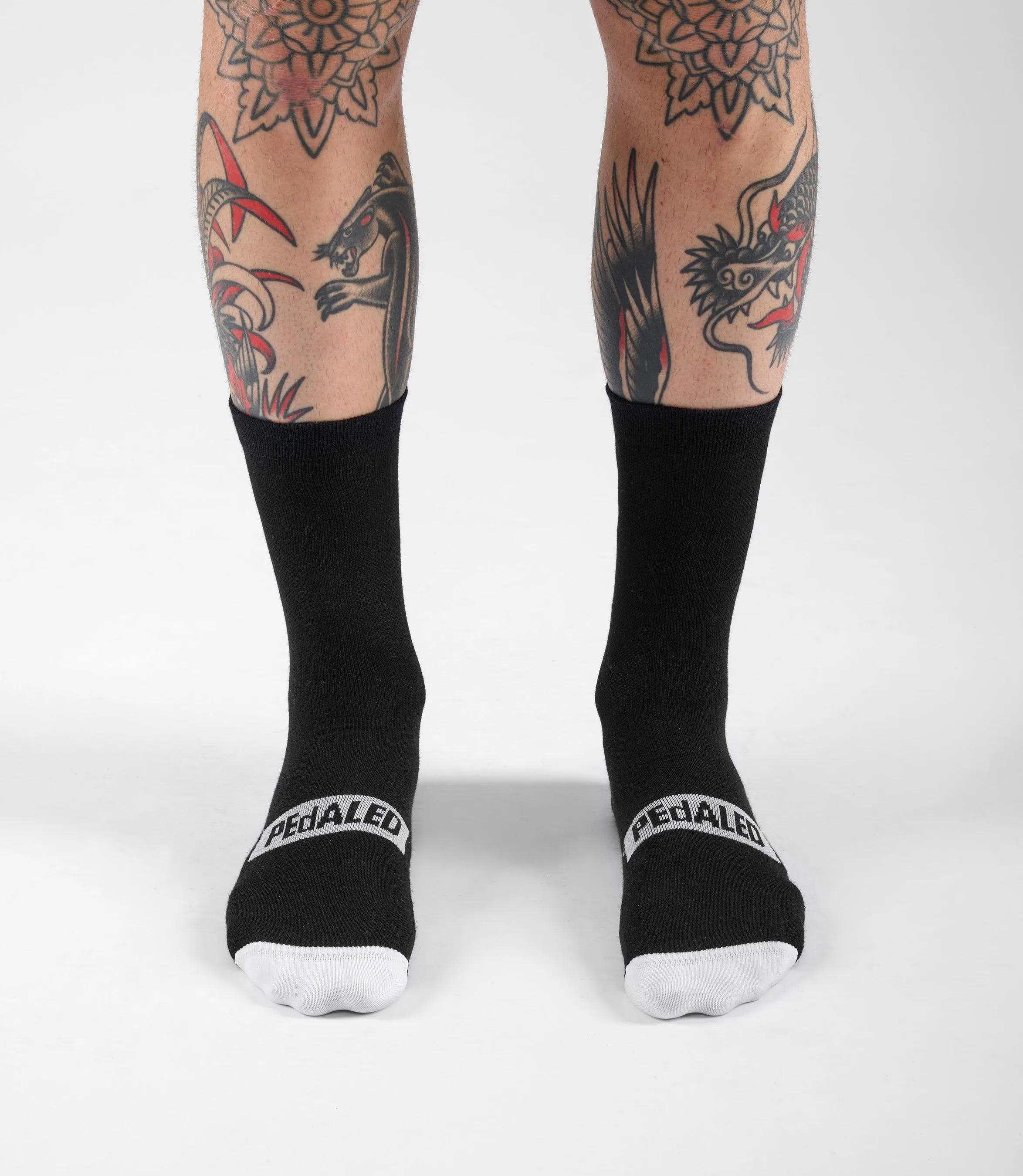 PEDALED Element Primaloft Socks - Black - Image 3