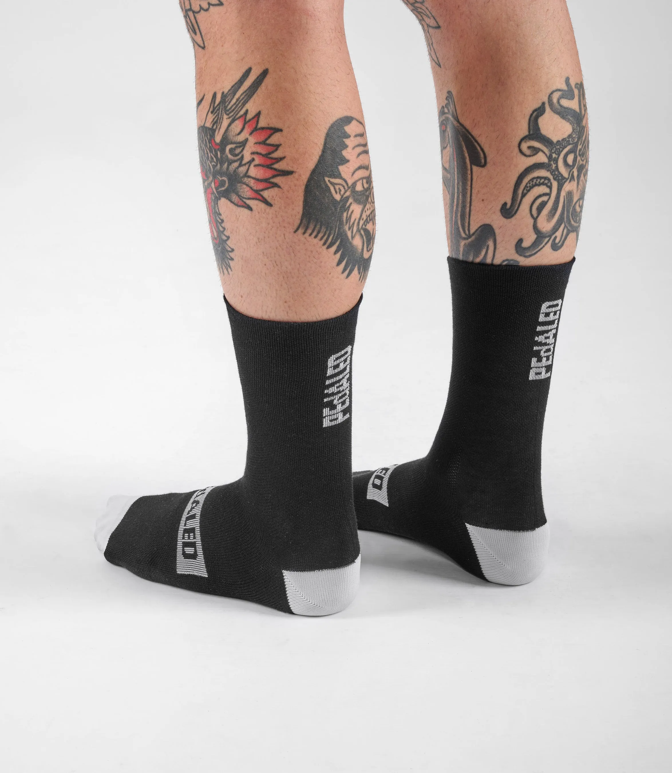 PEDALED Element Primaloft Socks - Black - Image 4