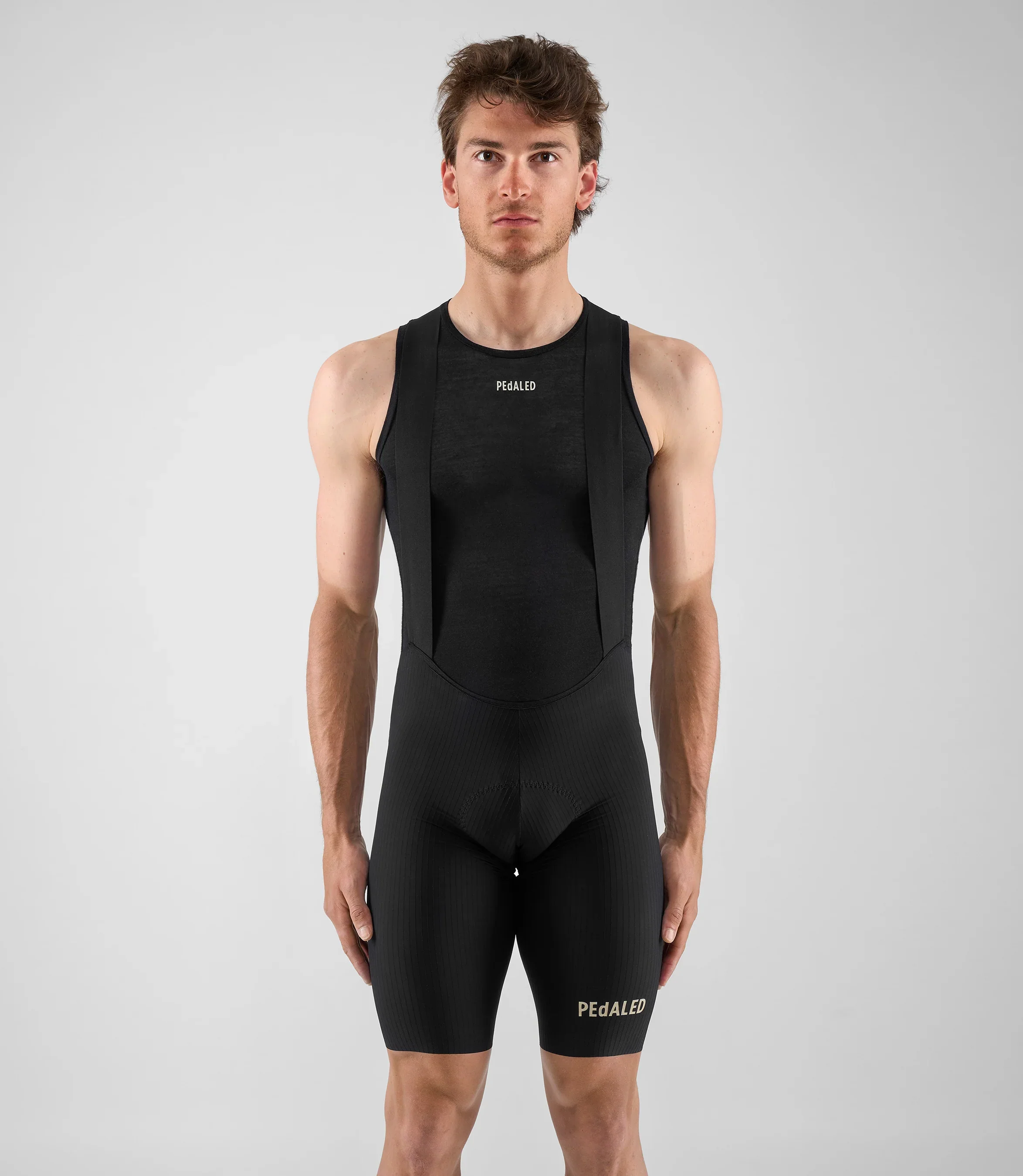 PEDALED Element Pro Cycling Bib Shorts - Black - Image 4