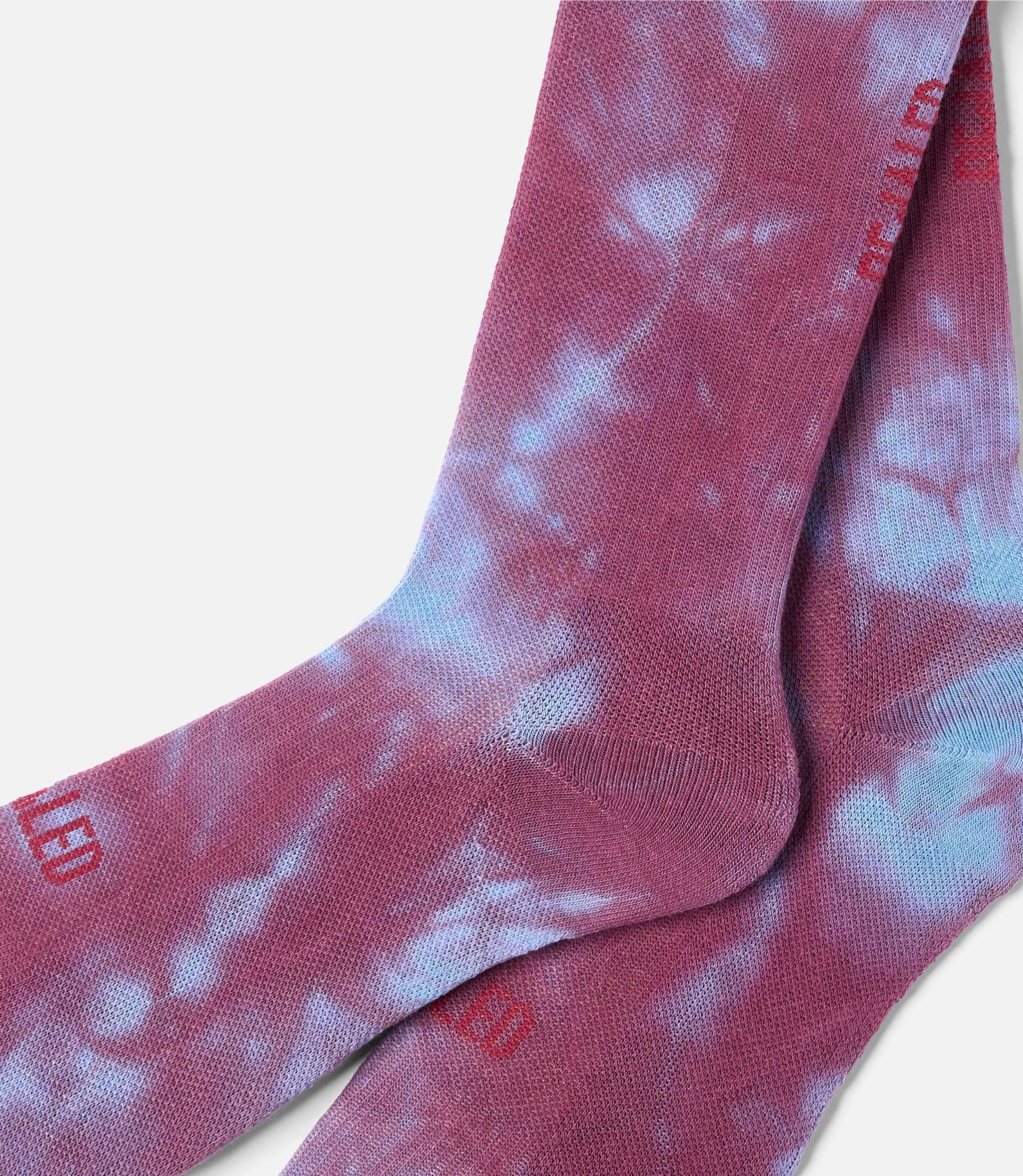 PEDALED Element Tie Dye Socks - Blue - Image 2