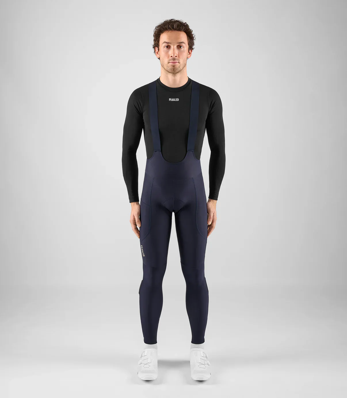 PEDALED Element Bib Tight - Dark Navy - Image 3