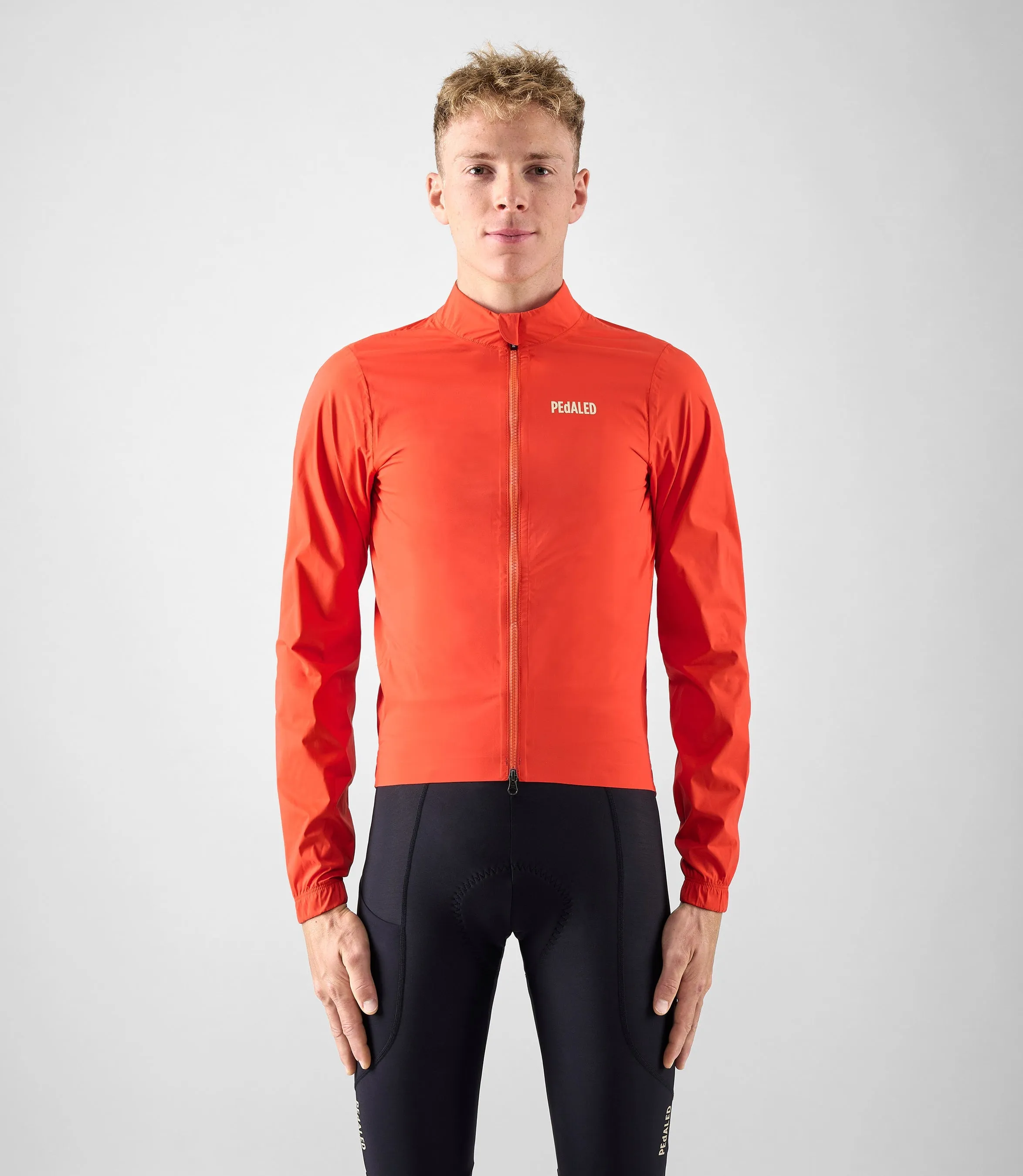 PEDALED Element Waterproof Jacket - Orange - Image 2