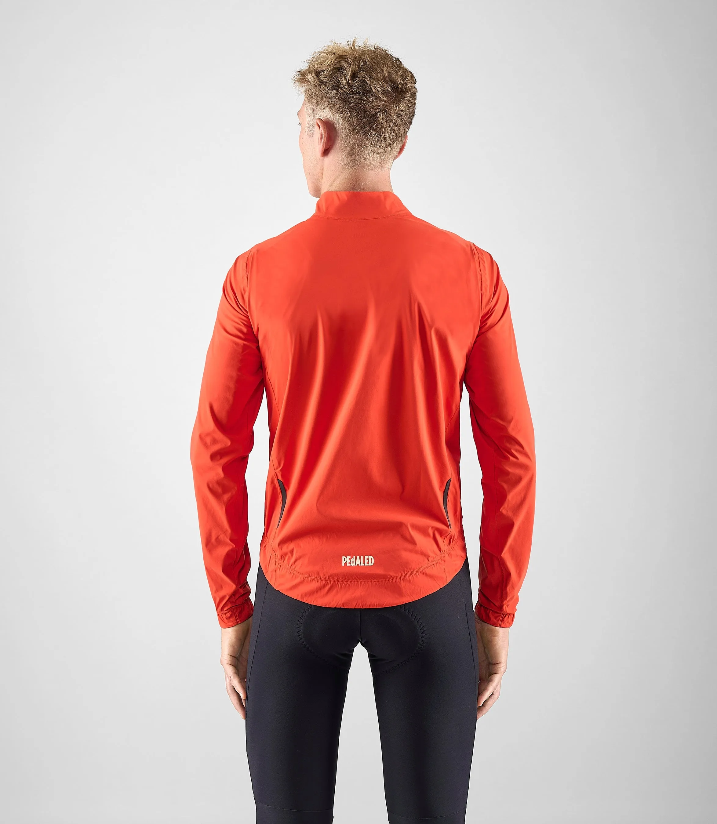 PEDALED Element Waterproof Jacket - Orange - Image 4