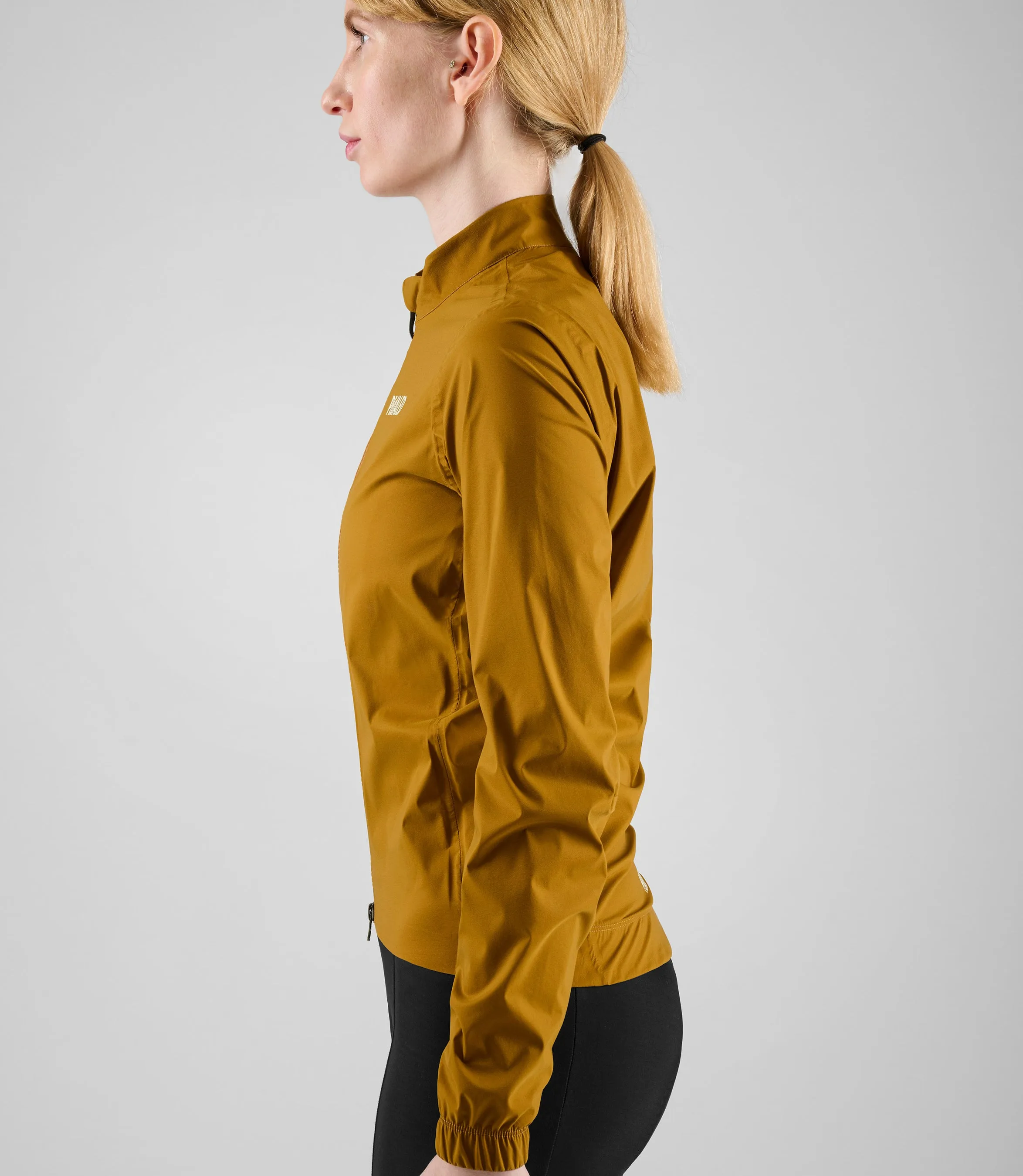 PEDALED Element Waterproof Women Jacket - Mustard - Image 7
