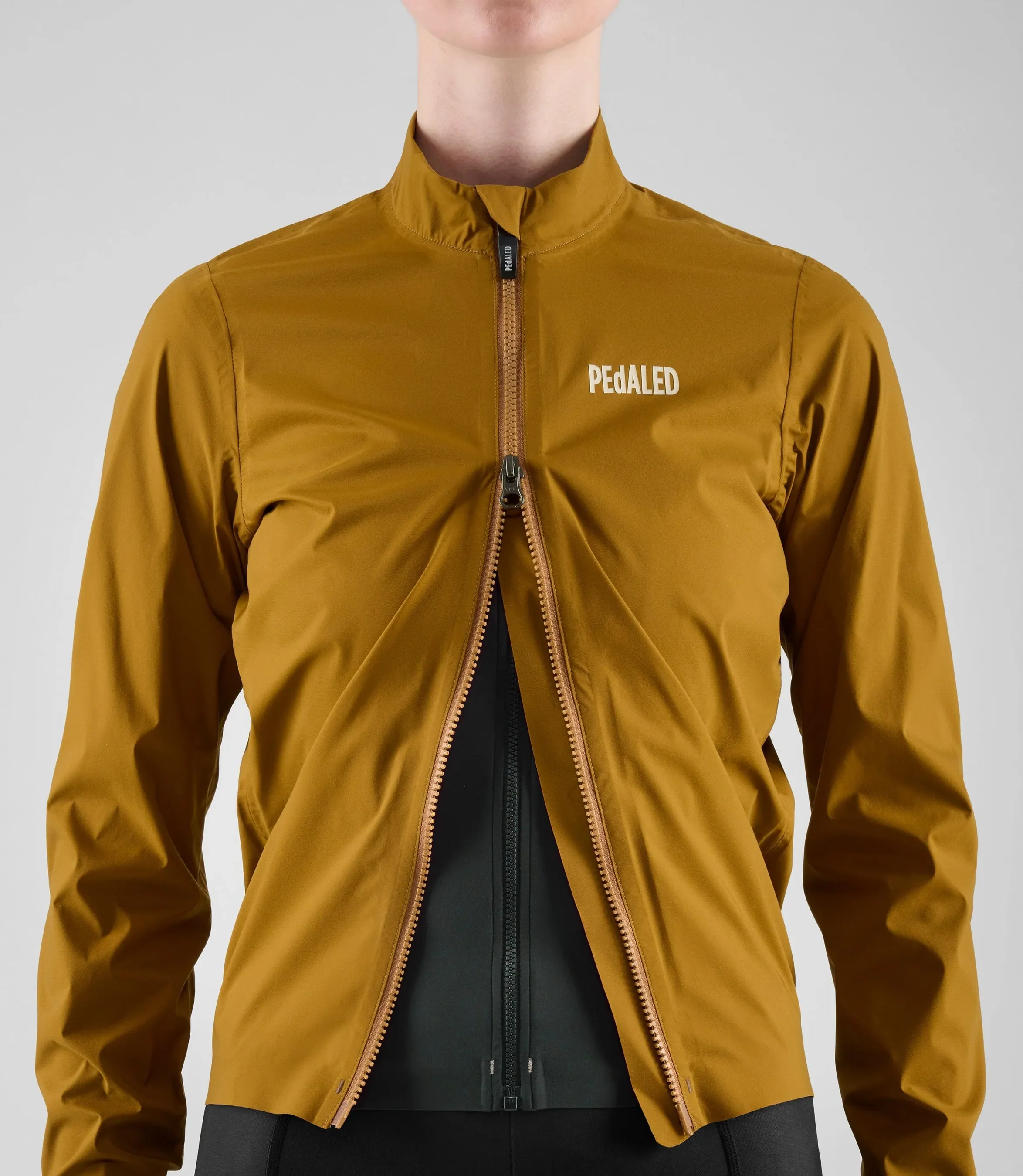PEDALED Element Waterproof Women Jacket - Mustard - Image 8