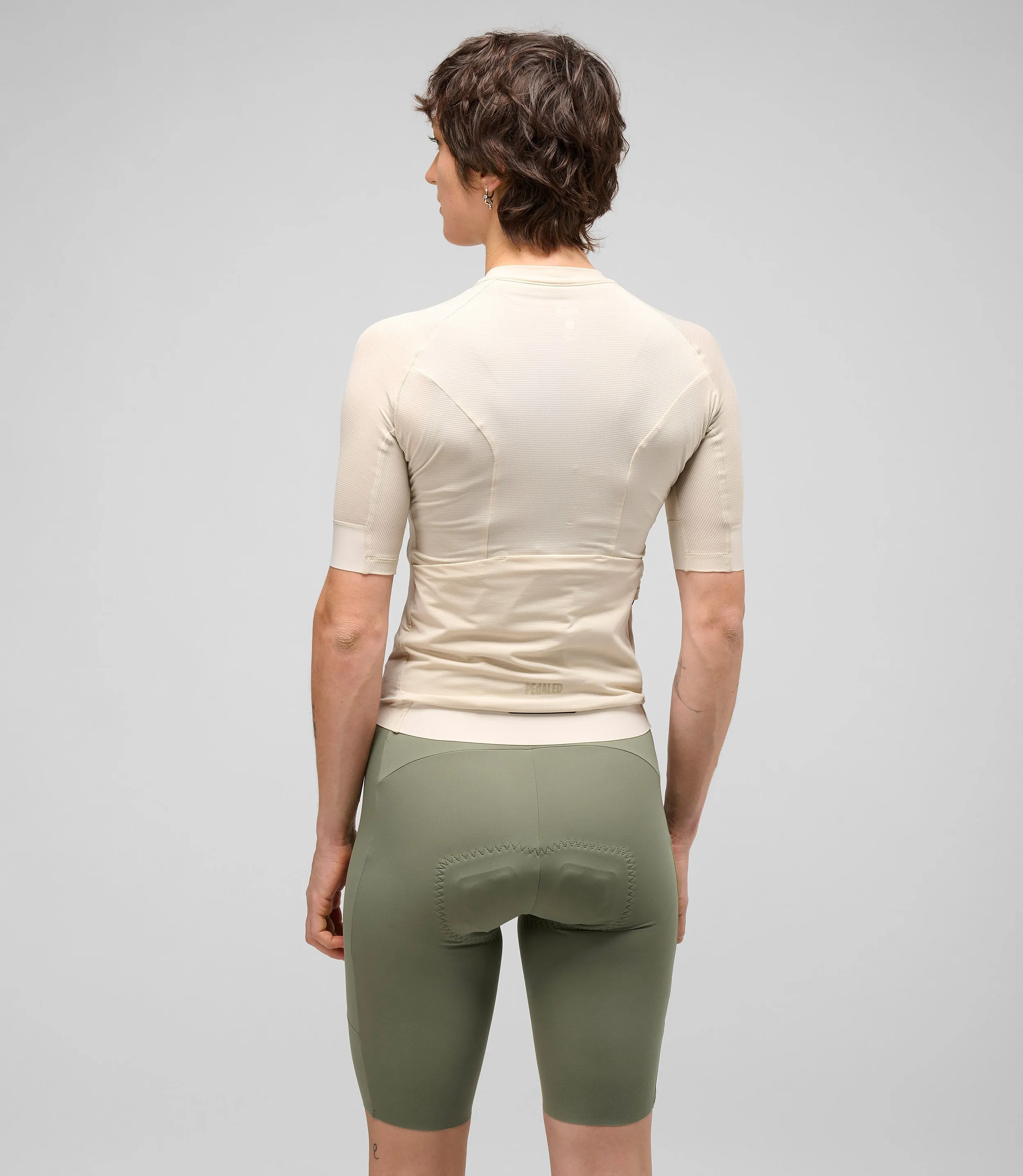 PEDALED Element Lightweight Women Jersey - Off White - Image 4