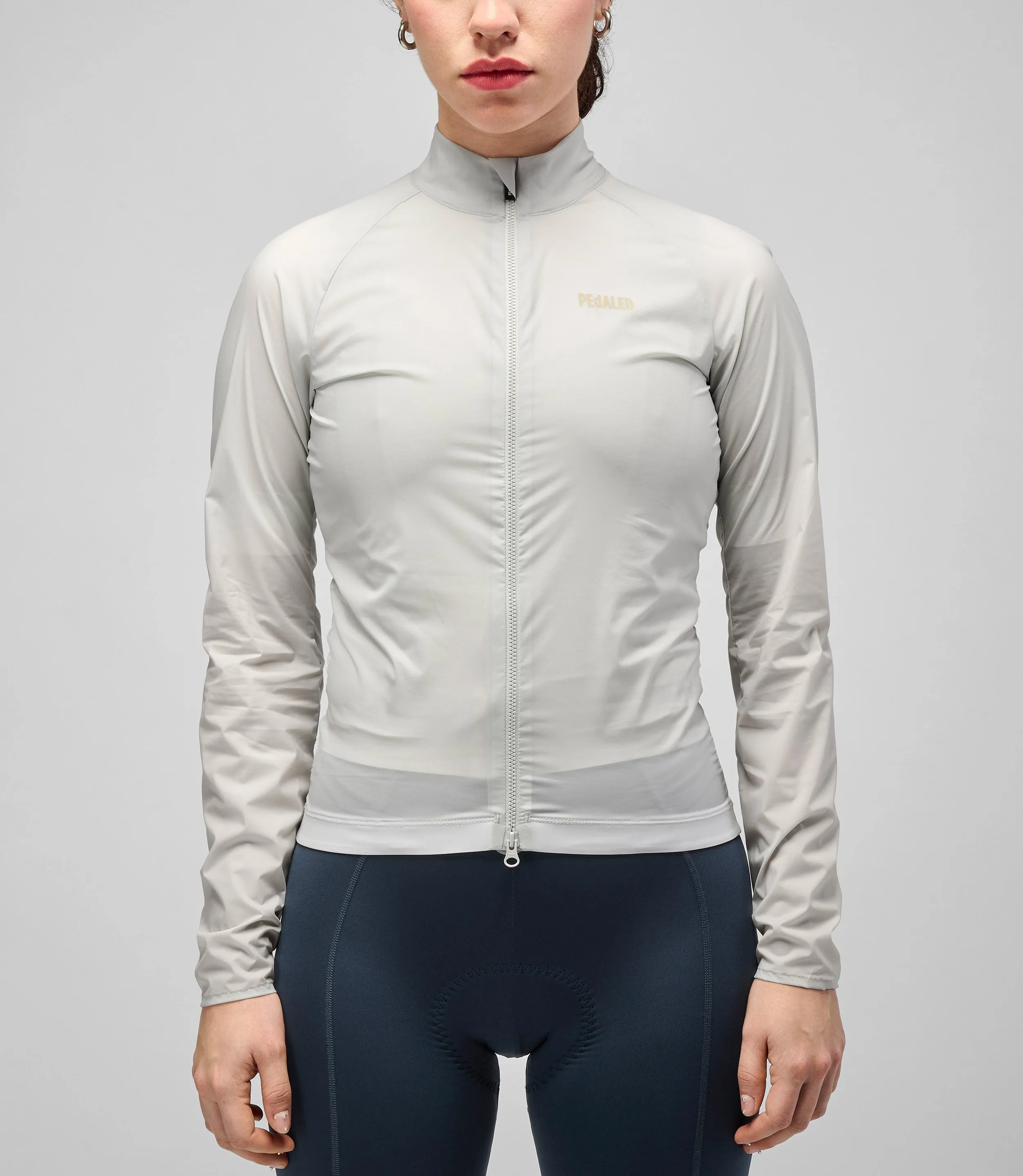 PEDALED Element Lightweight Windproof Women Jacket - Grey - Image 11