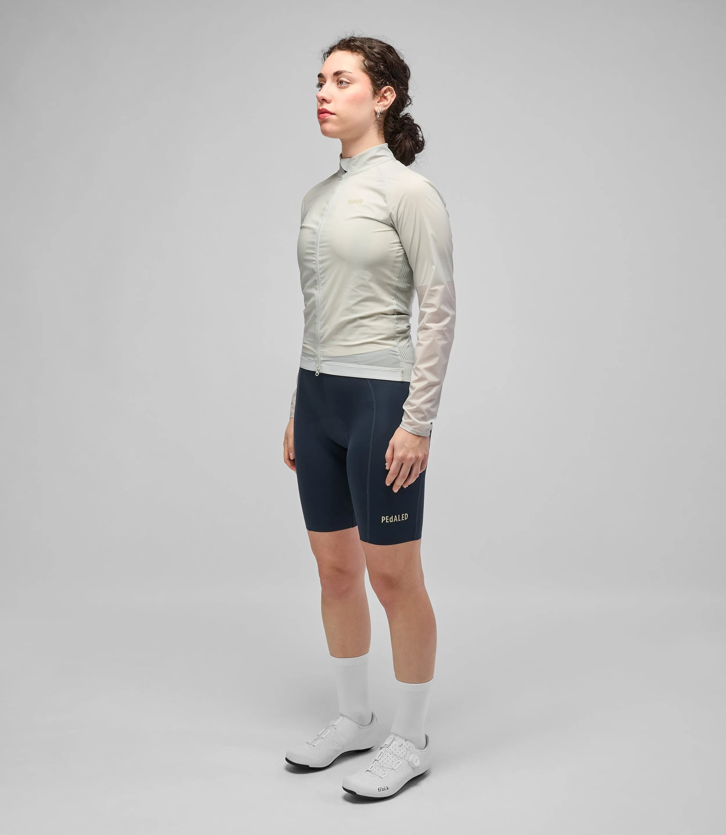 PEDALED Element Lightweight Windproof Women Jacket - Grey - Image 15