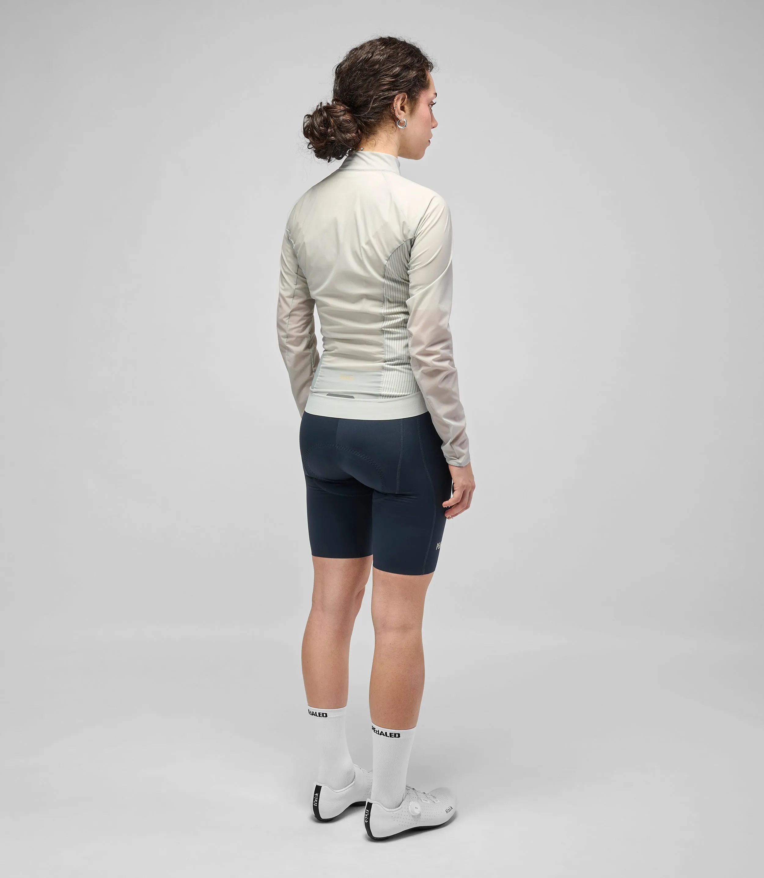 PEDALED Element Lightweight Windproof Women Jacket - Grey - Image 16