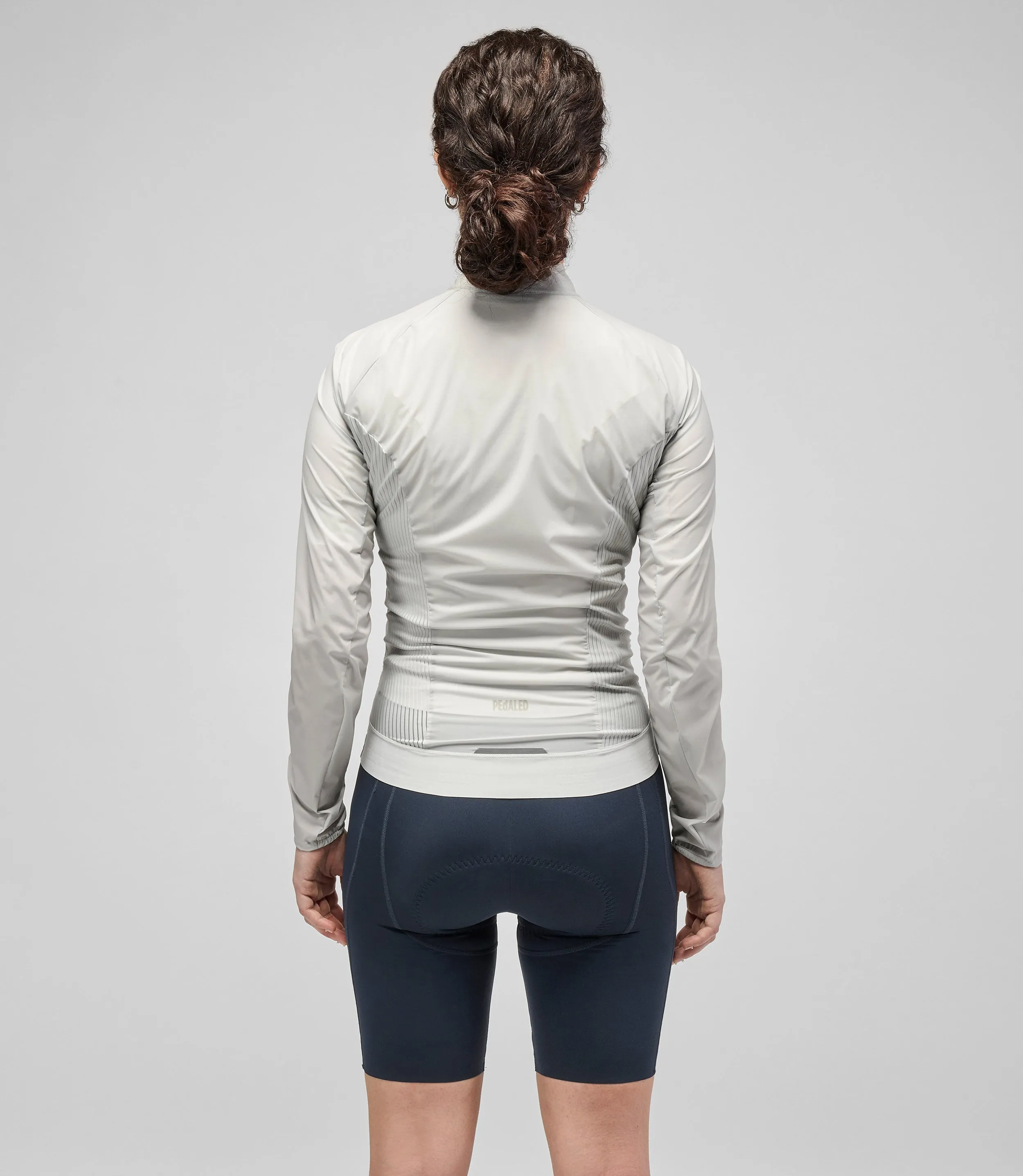 PEDALED Element Lightweight Windproof Women Jacket - Grey - Image 4