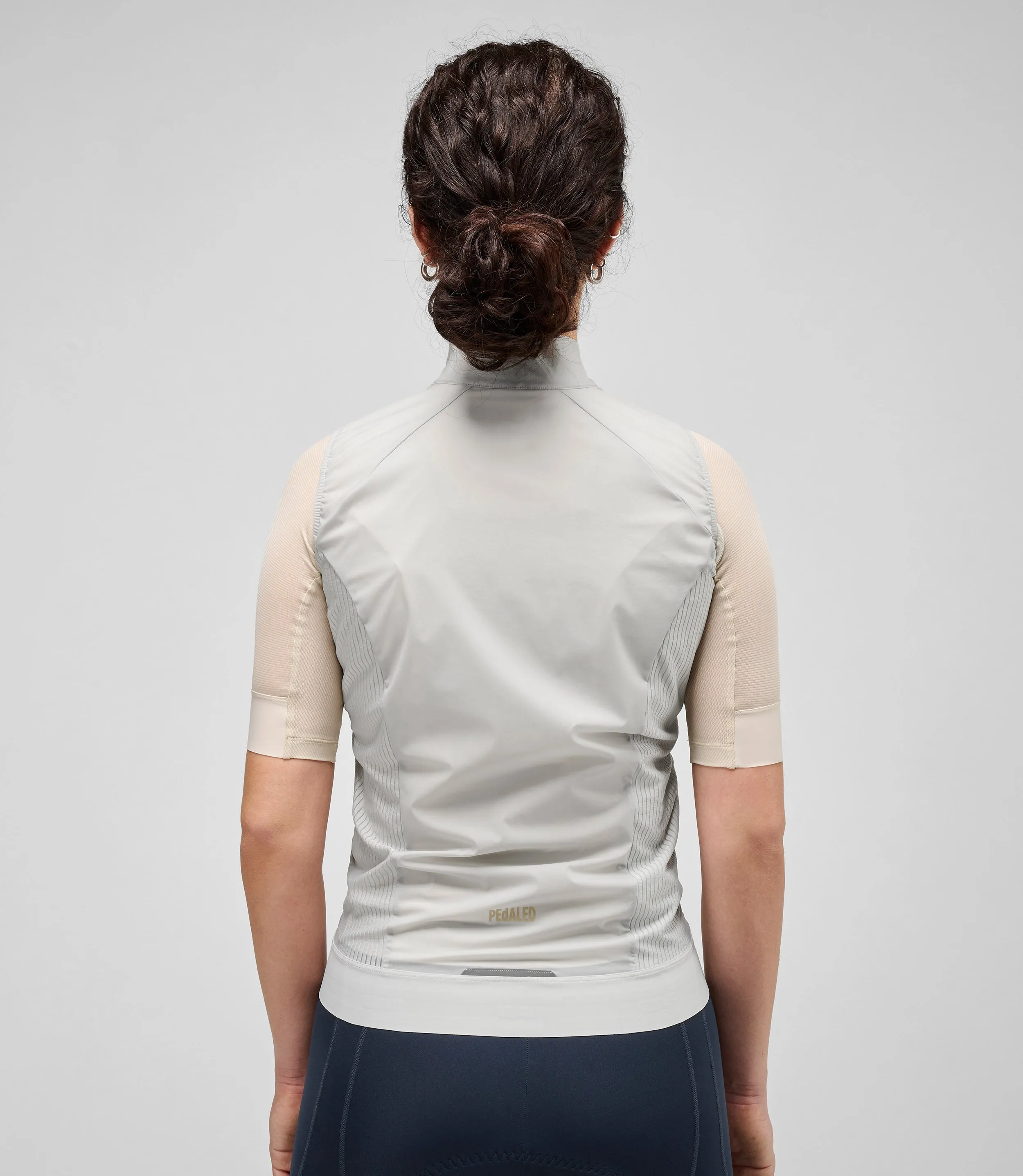 PEDALED Element Lightweight Windproof Women Vest - Grey - Image 8