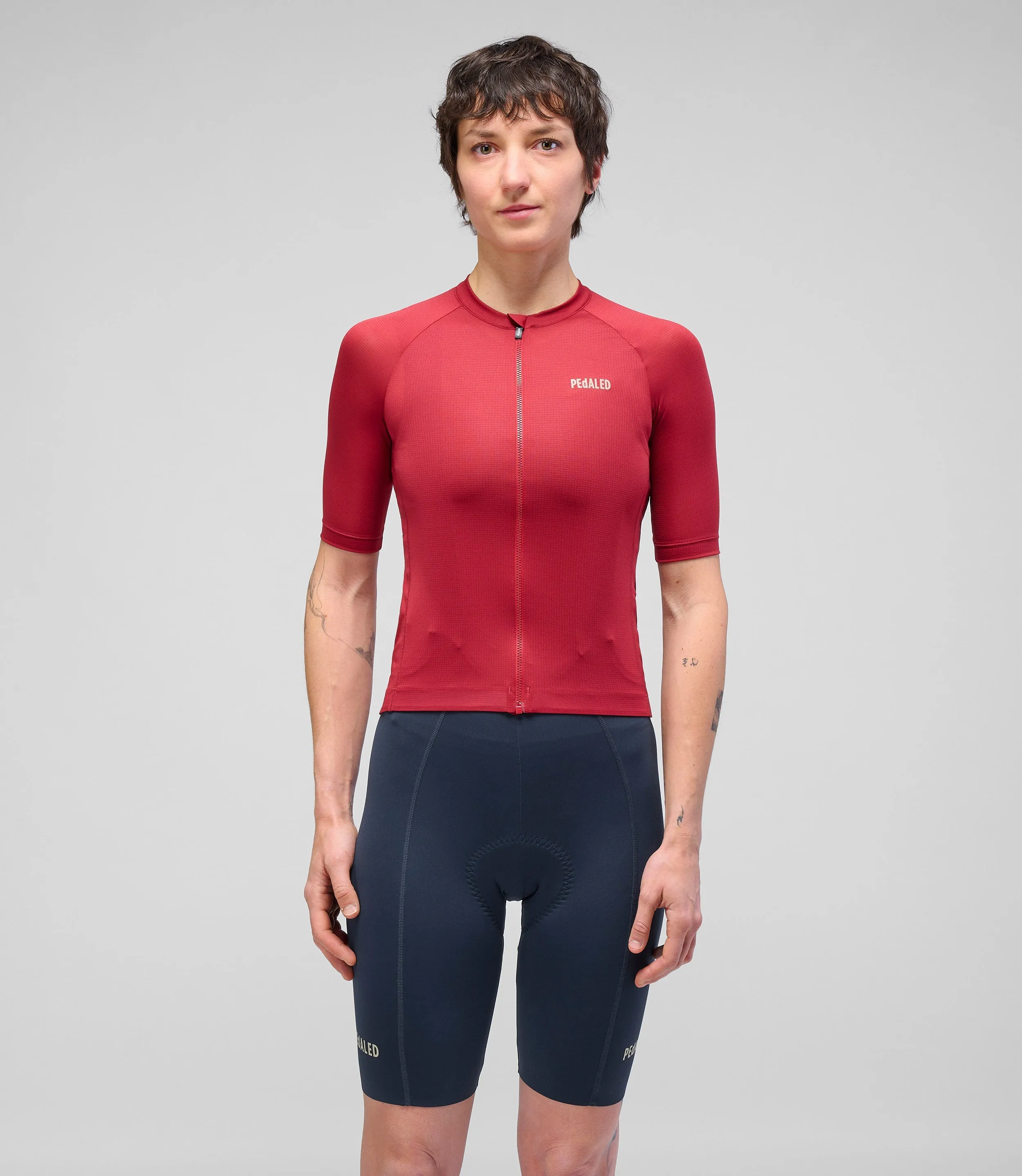 PEDALED Element Mesh Women Jersey - Red - Image 2