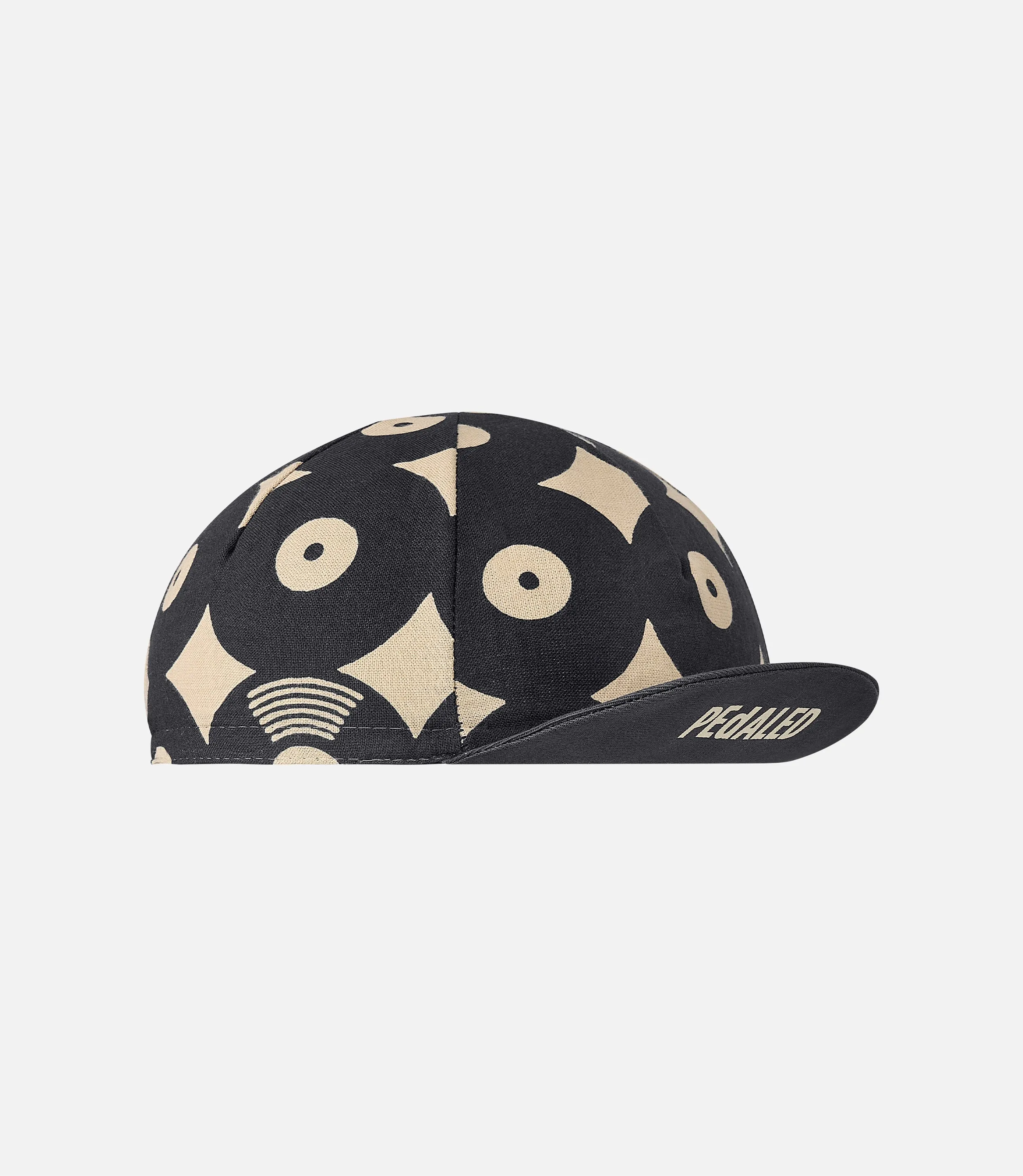 PEDALED Japanese Bandana Cap - Black - Image 2
