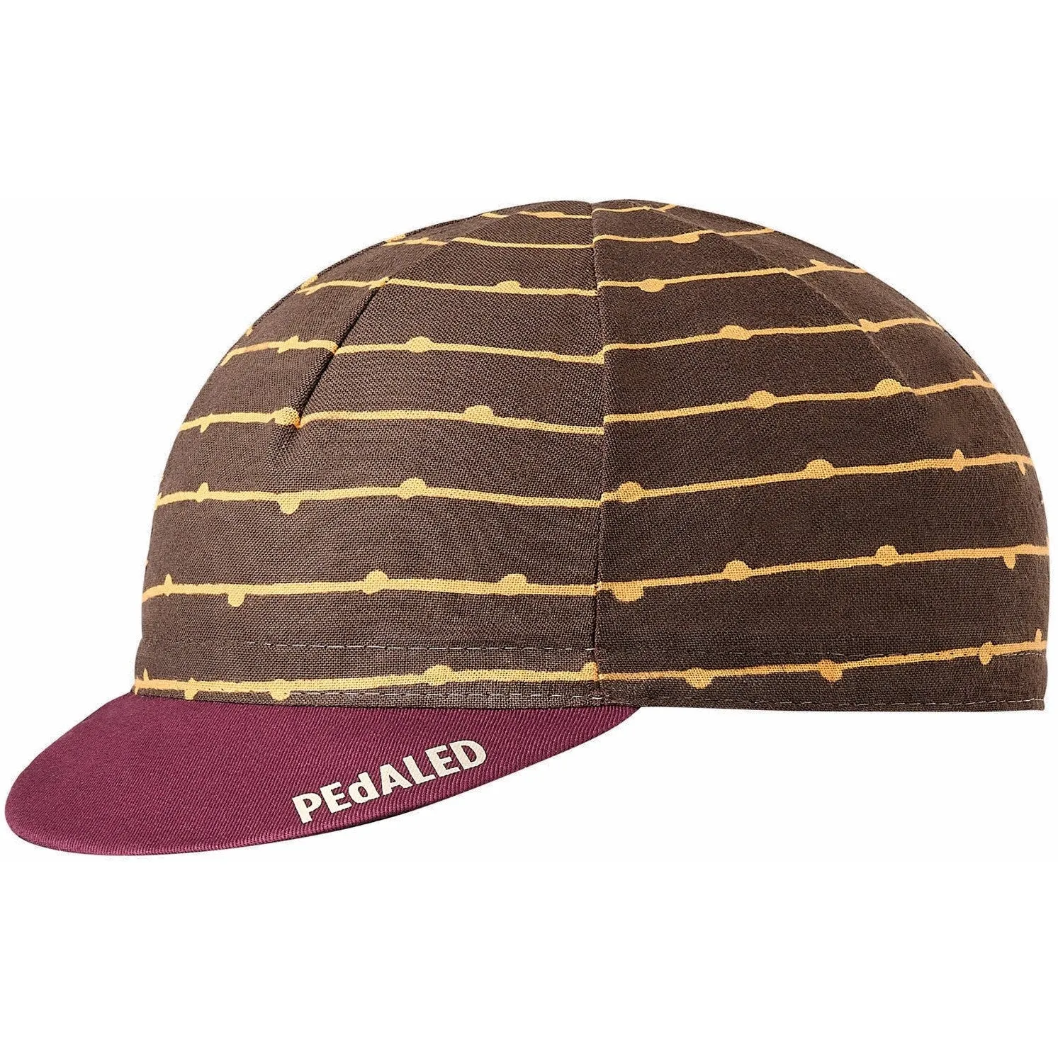 PEDALED Japanese Bandana Cap - Brown - Image 2