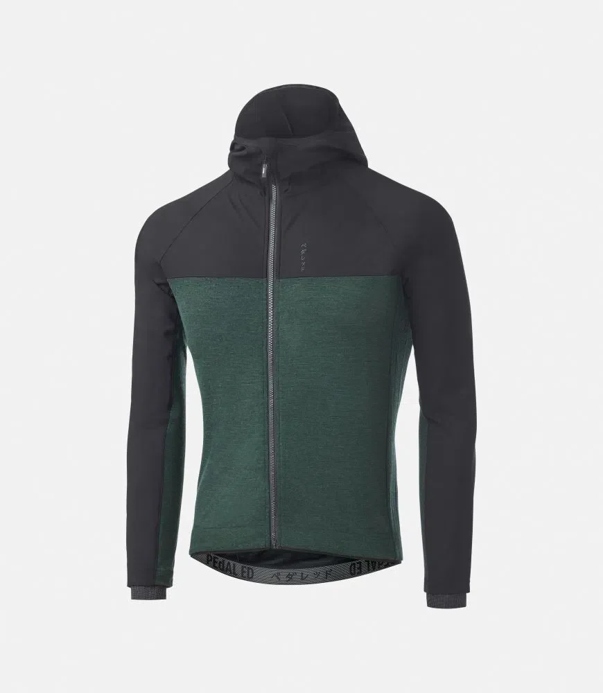 PEDALED Jary AllRoad Hooded Jersey - Forest Green - Image 4