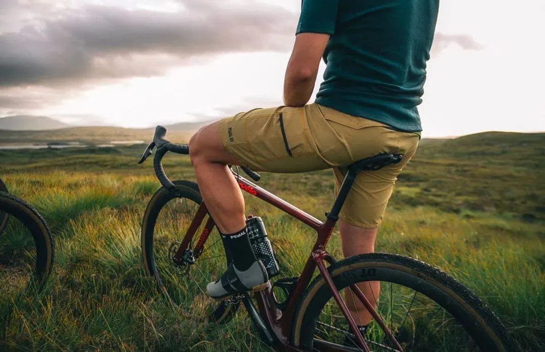 PEDALED Jary AllRoad Shorts - Mustard - Image 4