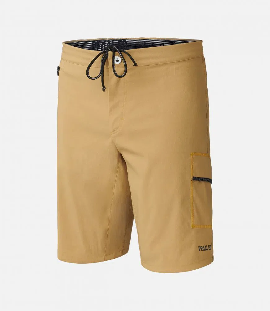 PEDALED Jary AllRoad Shorts - Mustard - Image 5