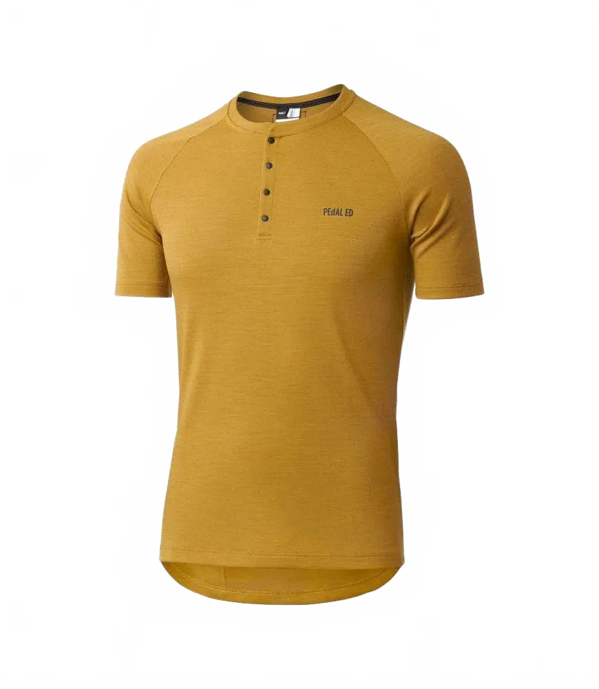 PEDALED Jary Merino Jersey - Mustard