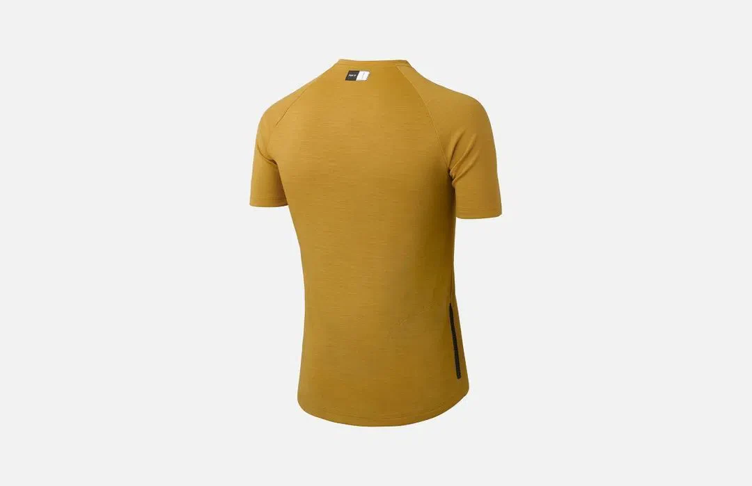 PEDALED Jary Merino Jersey - Mustard - Image 6