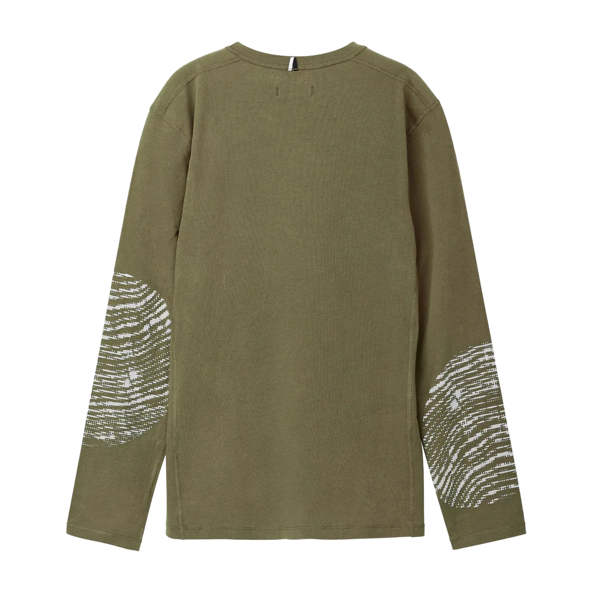 PEDALED Lifewear Double Face Long Sleeve Tee - Military Green - Image 2