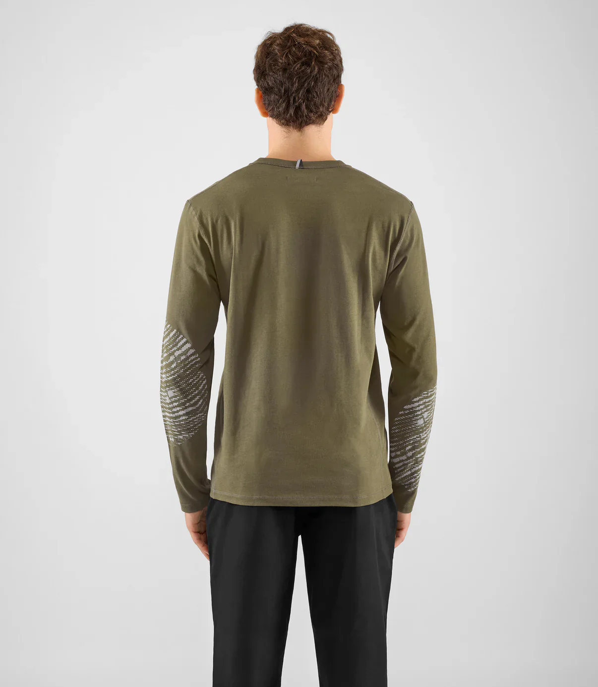 PEDALED Lifewear Double Face Long Sleeve Tee - Military Green - Image 8