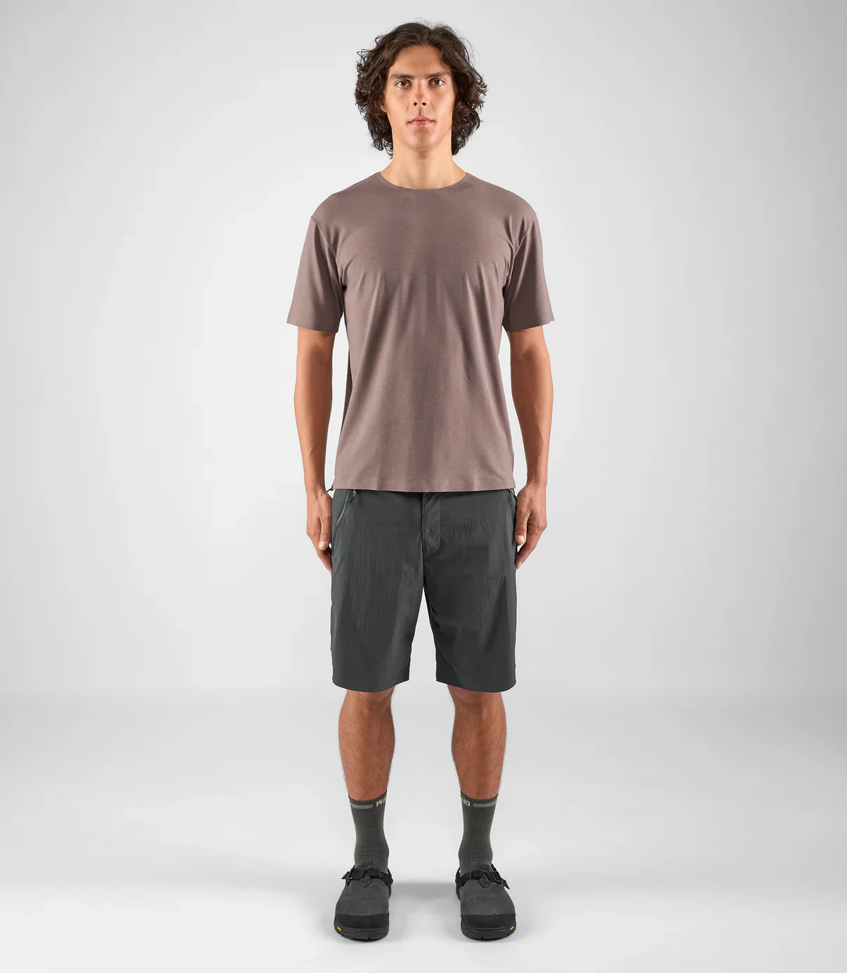 PEDALED Lifewear Shorts - Dark Grey - Image 3