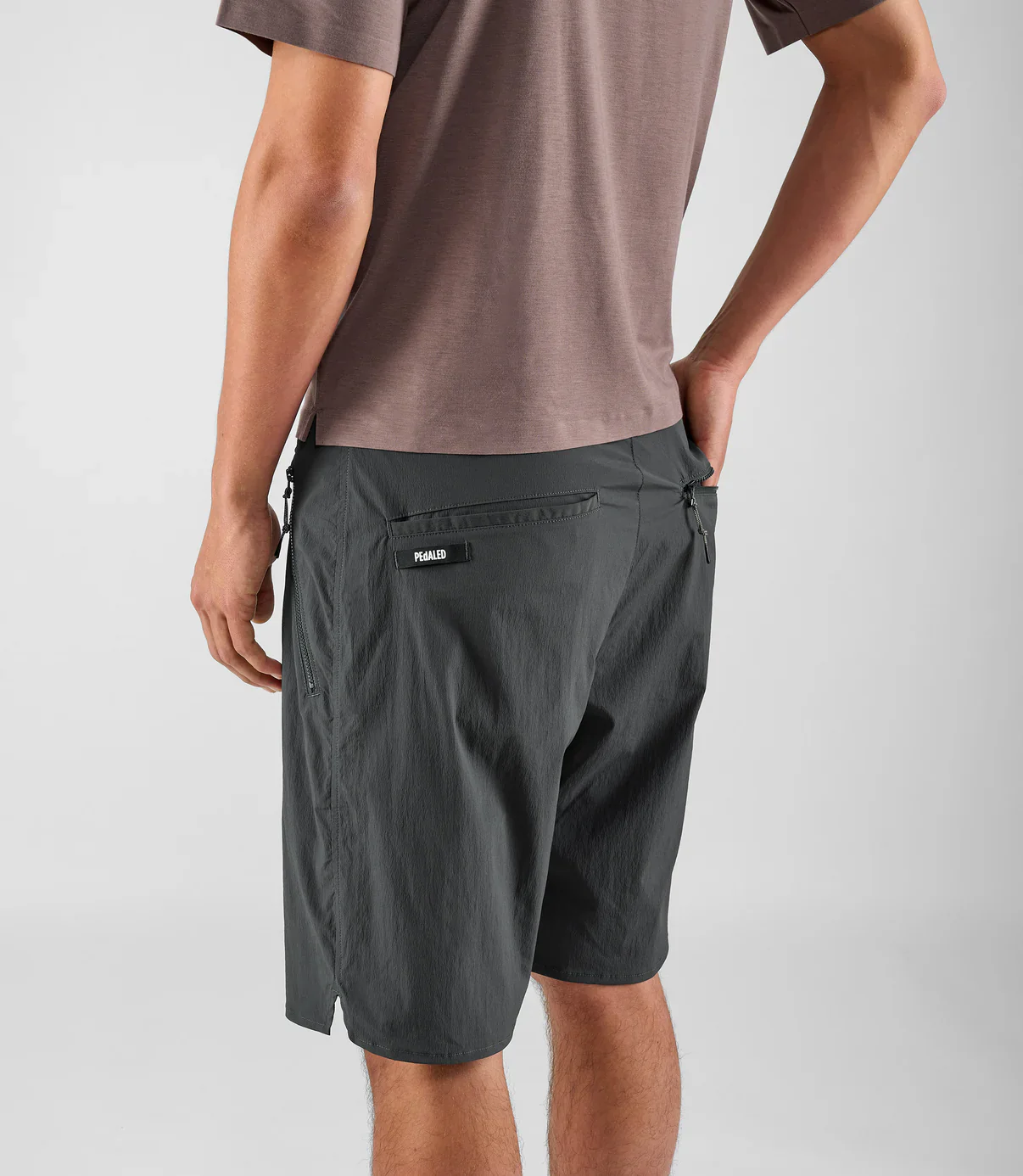PEDALED Lifewear Shorts - Dark Grey - Image 7