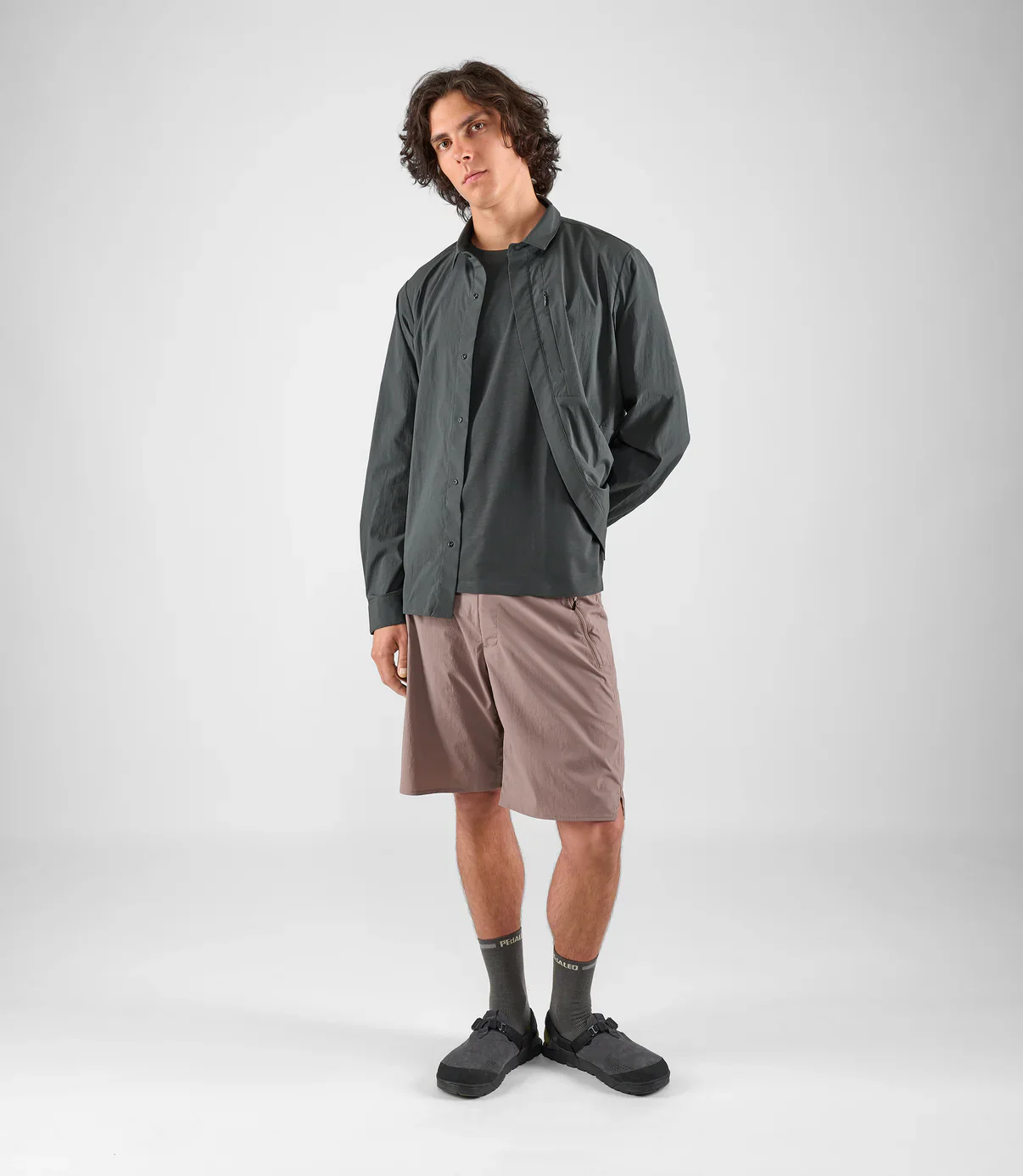 PEDALED Lifewear Shorts - Light Purple - Image 4