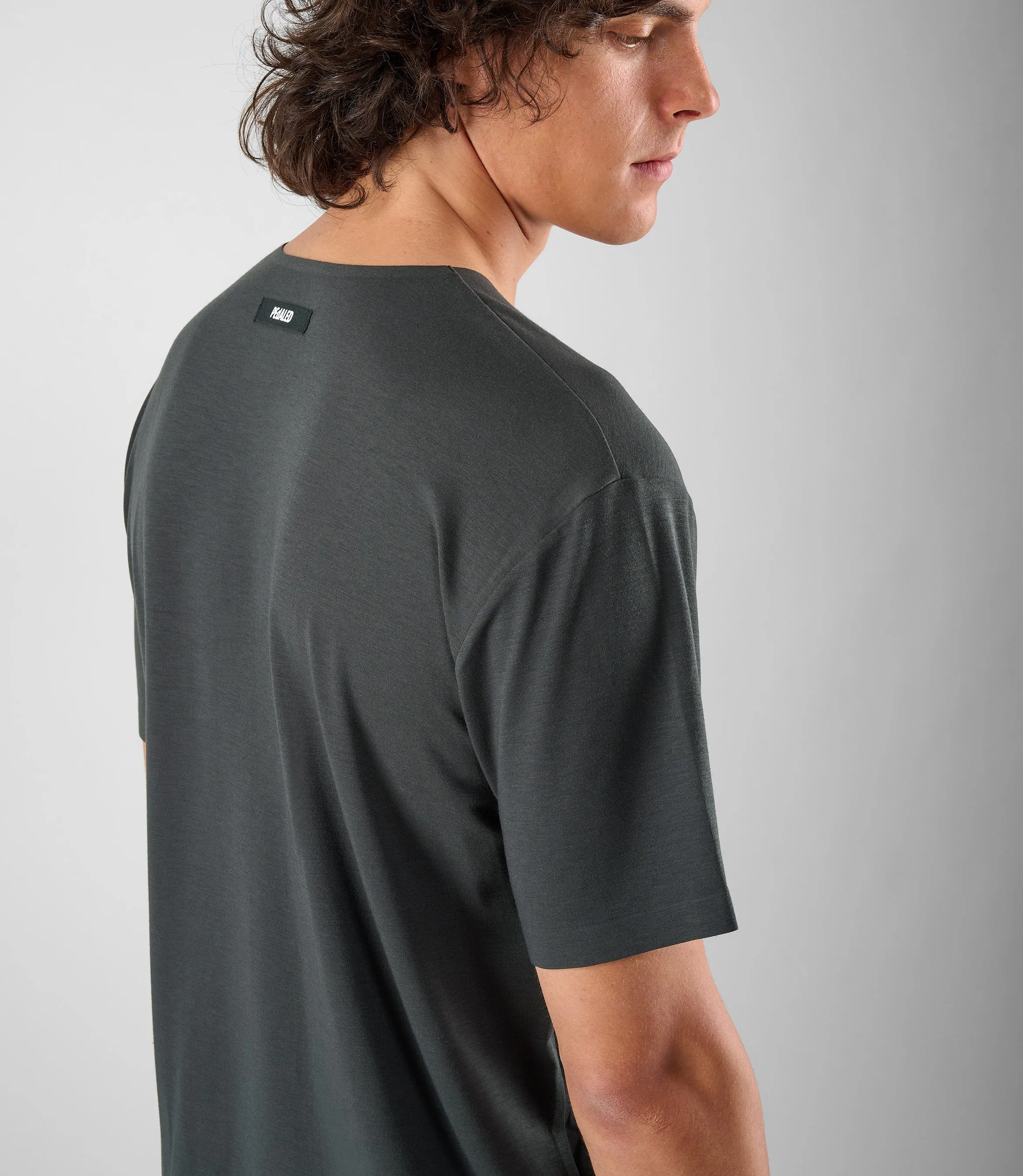 PEDALED Lifewear Tee - Dark Grey - Image 6