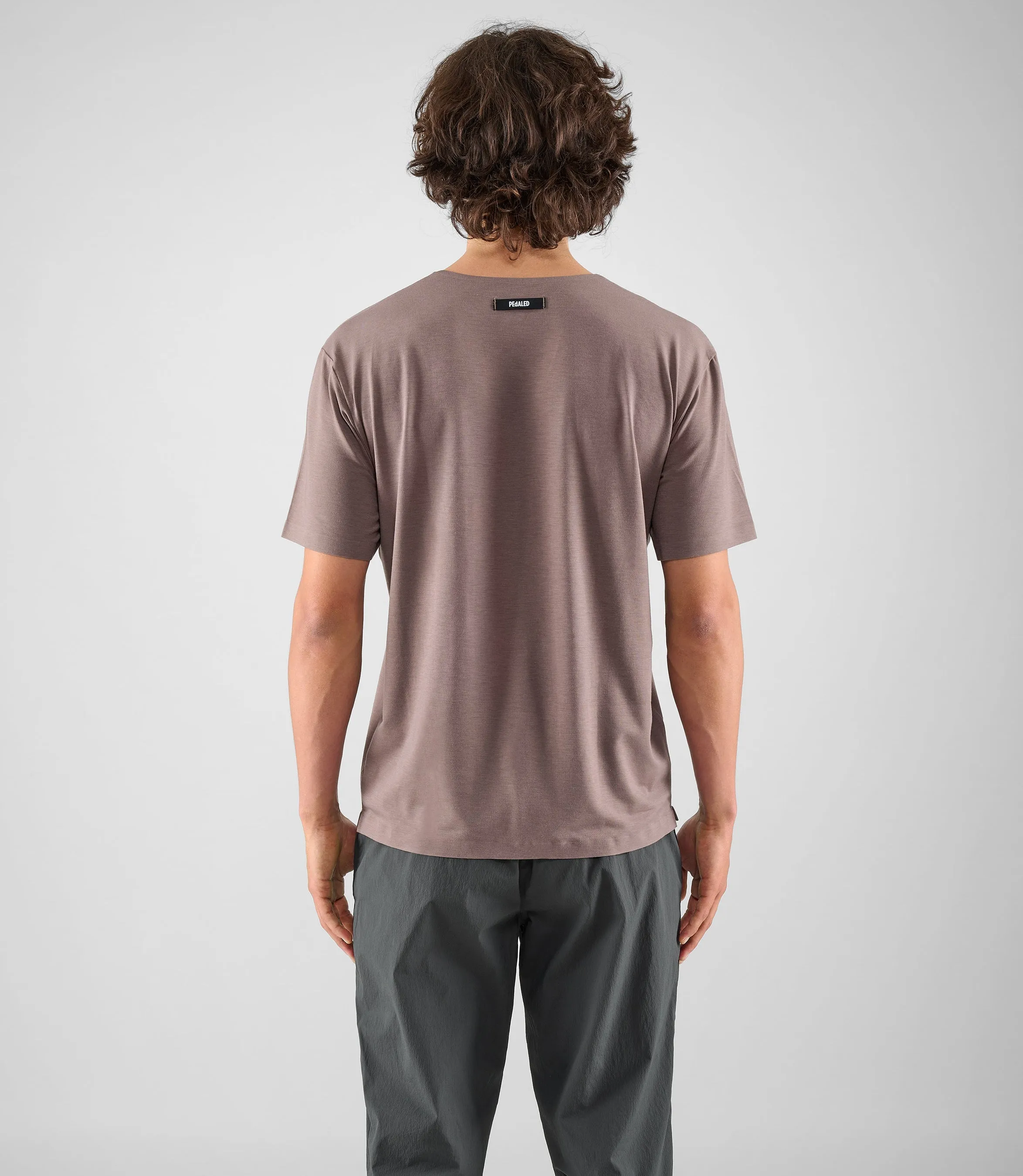 PEDALED Lifewear Tee - Light Purple/Pink - Image 4