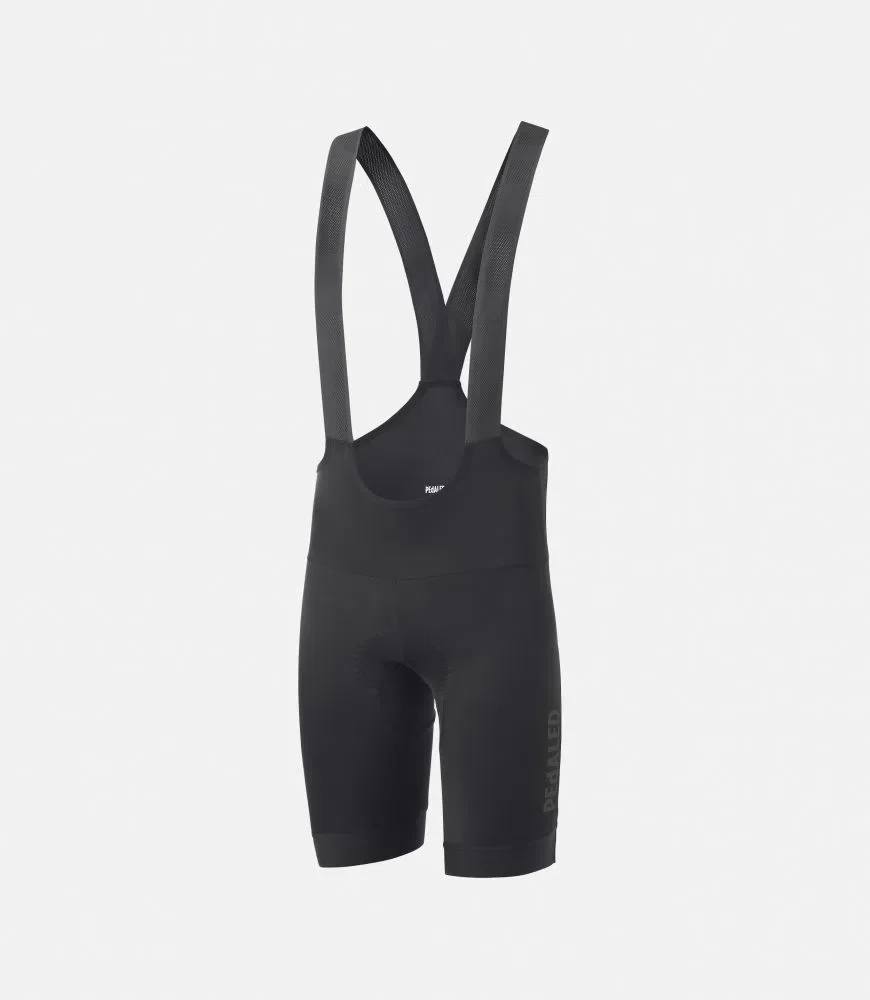 PEDALED Mirai Lightweight Bibshorts - Charcoal Gray - Image 5
