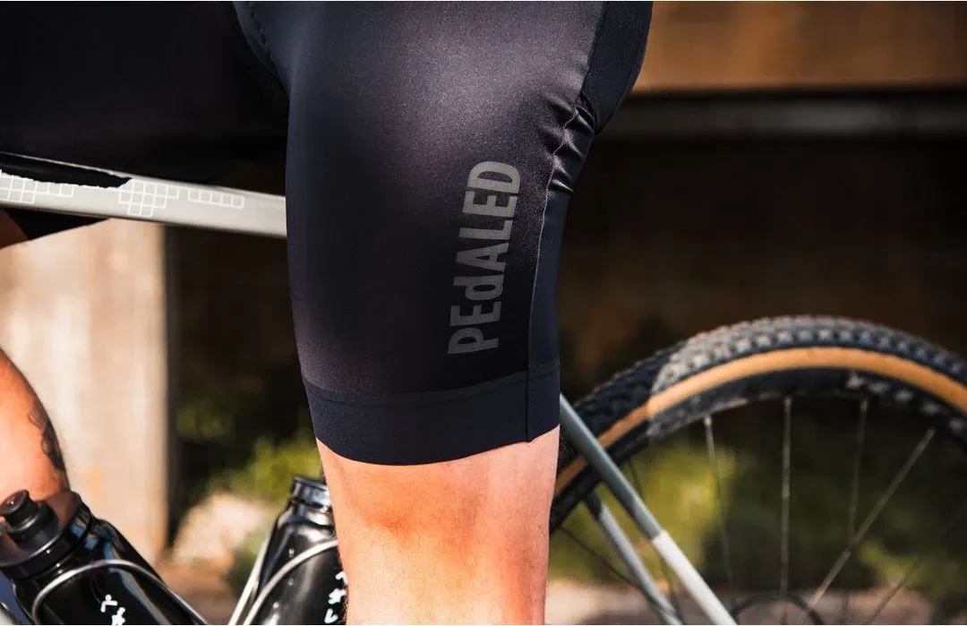 PEDALED Mirai Lightweight Bibshorts - Charcoal Gray - Image 7
