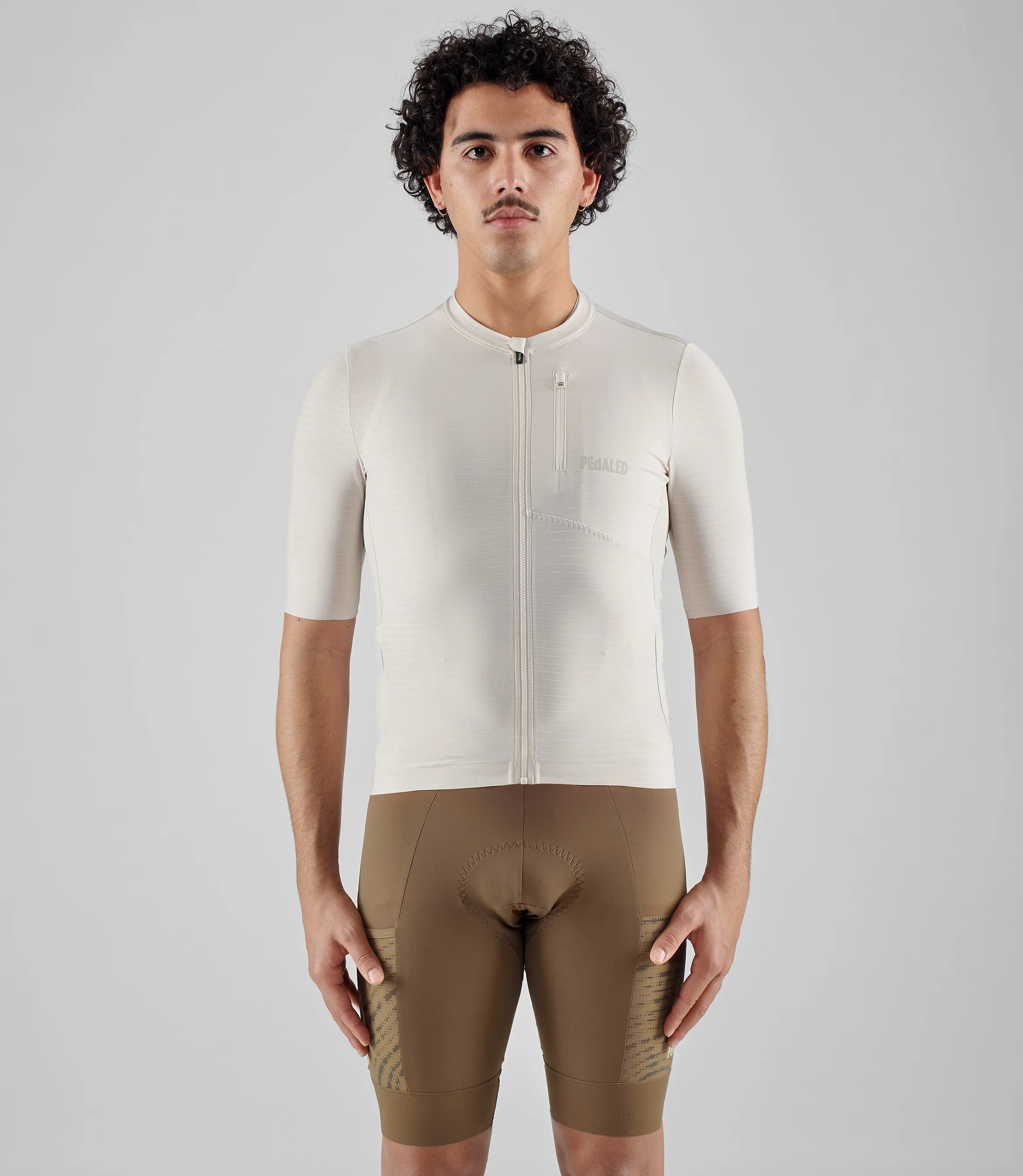 PEDALED Odyssey Cycling Jersey - Off White - Image 4